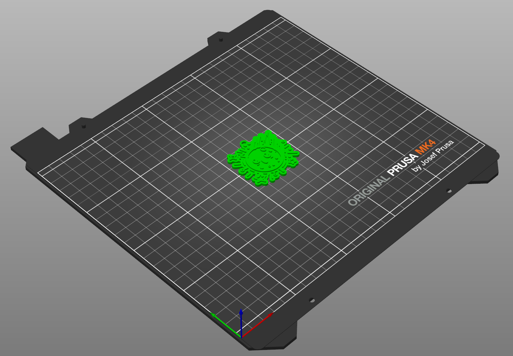 Miniatura 2 do modelo 3D Cute Meteor Keychain