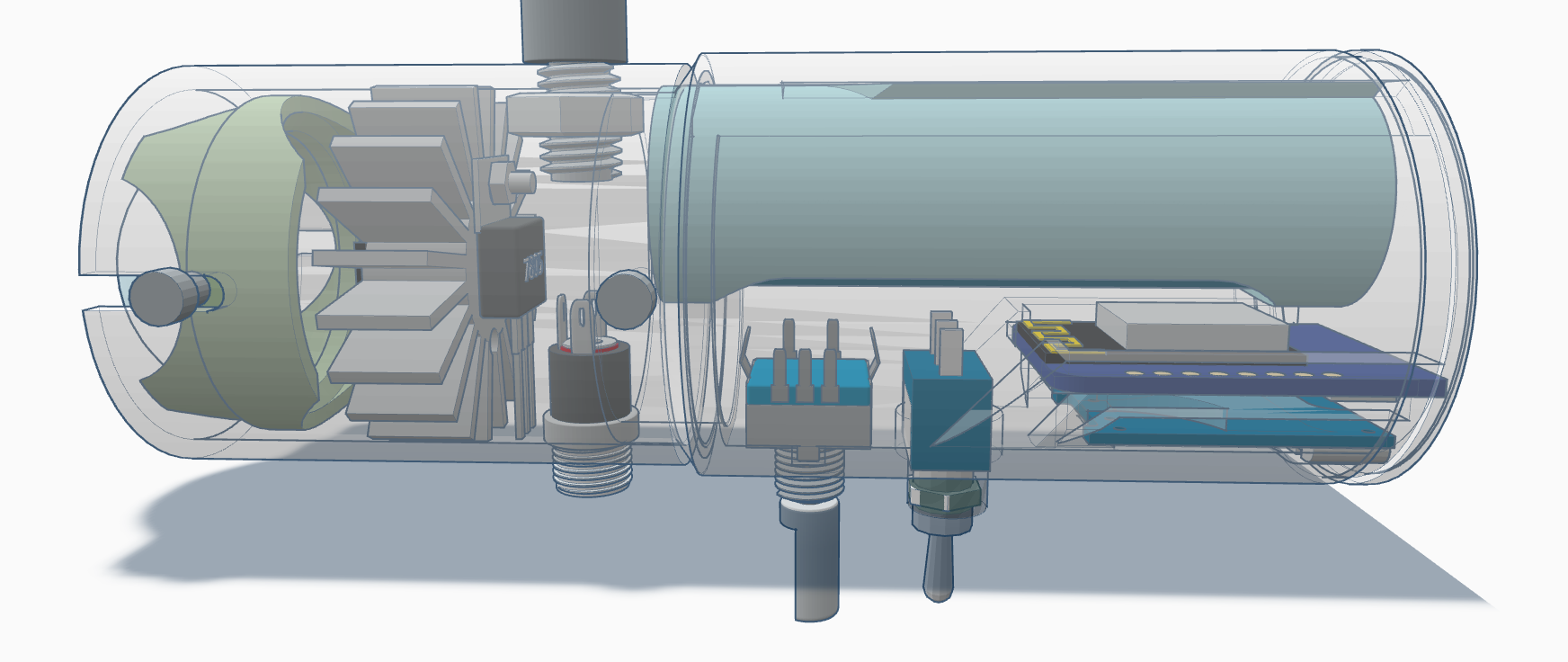 Rotary Encoder Stl mock up of rotary encoder por Maschinist RaumZeitPiraten | Descargar ...