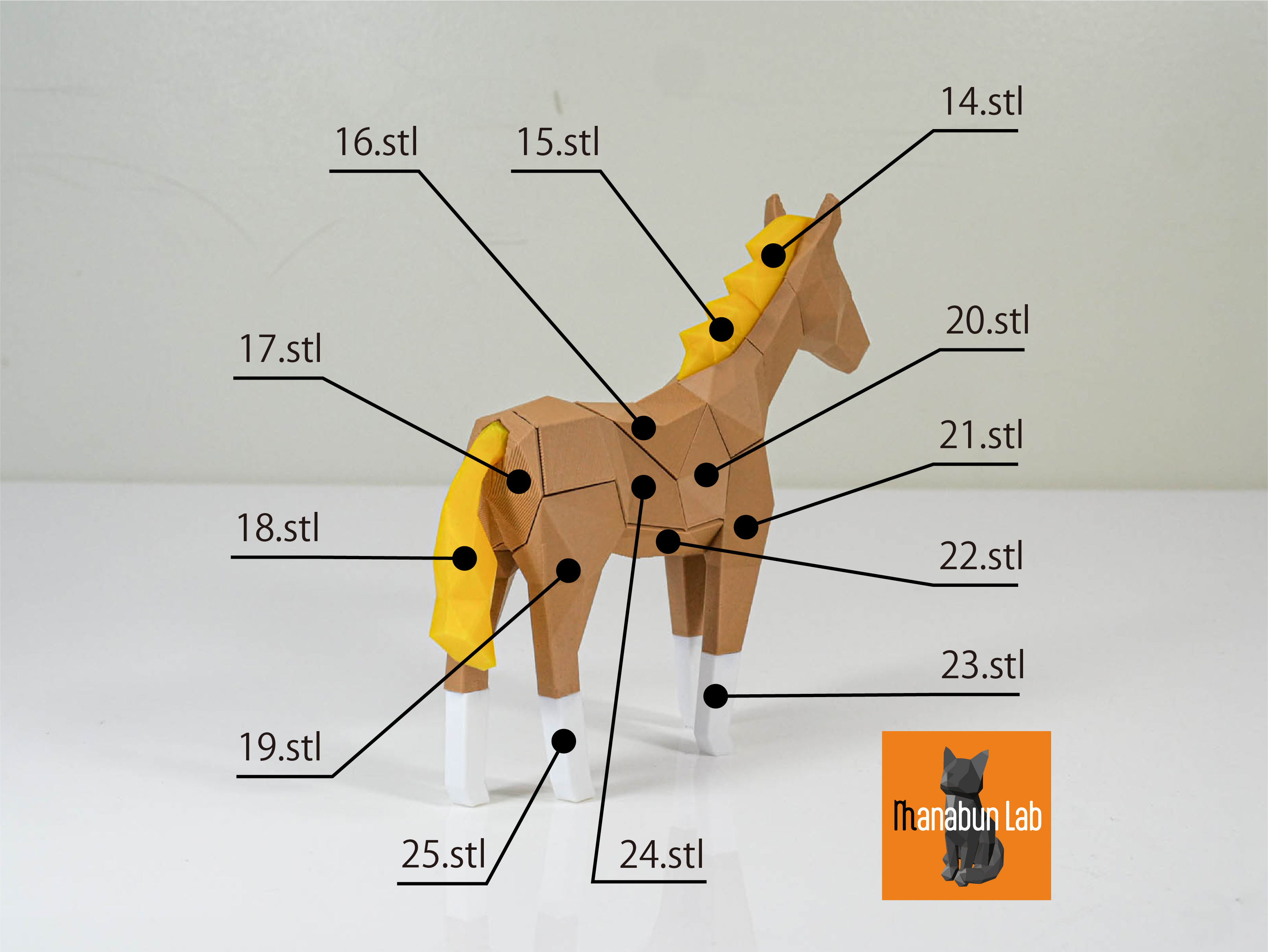 Low Poly Horse and Unicorn Puzzle — miniatura 11
