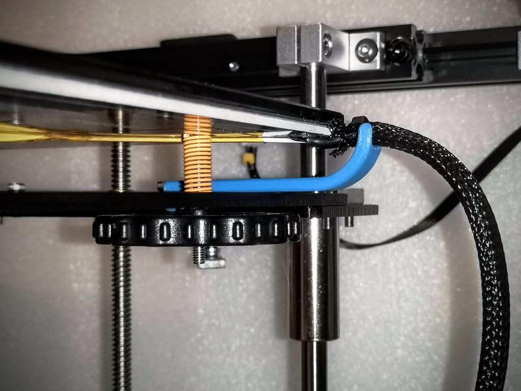 Ender 5 Heated Bed Cable Strain Relief