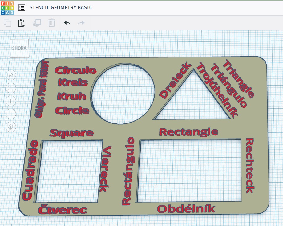 Miniatura 2 do modelo 3D STENCIL GEOMETRY BASIC