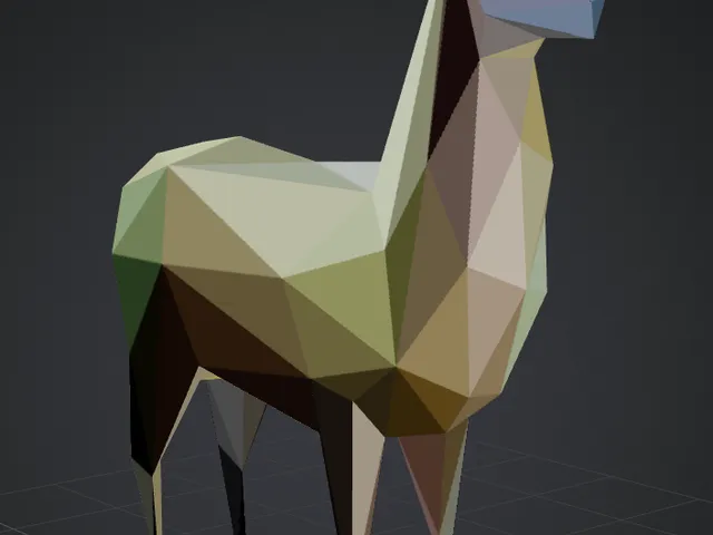 Low Poly Llama