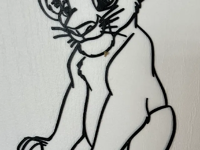 Simba Wall Art #2