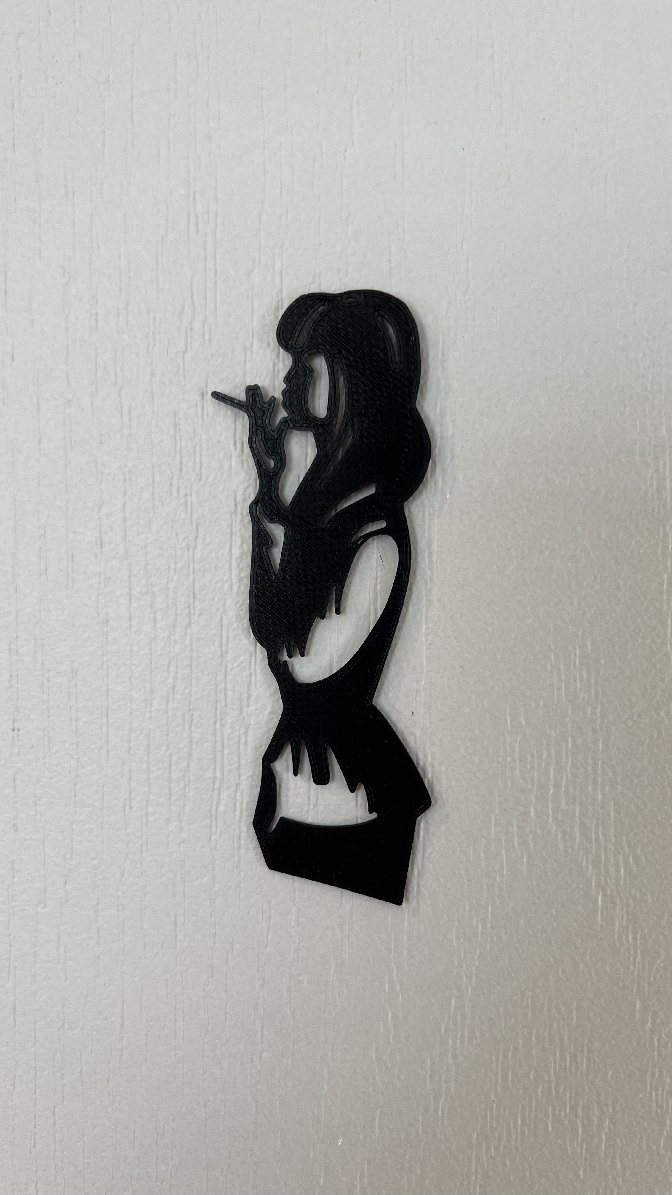 Smoking Woman Wall Art
