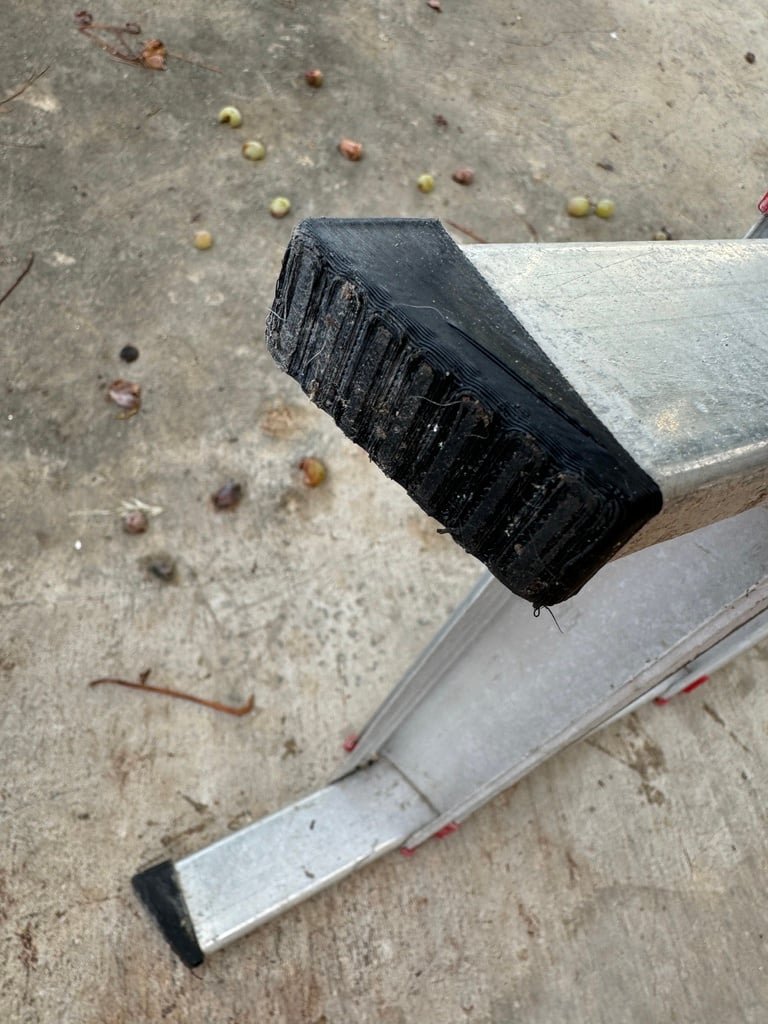 3D-printed non-slip rubber