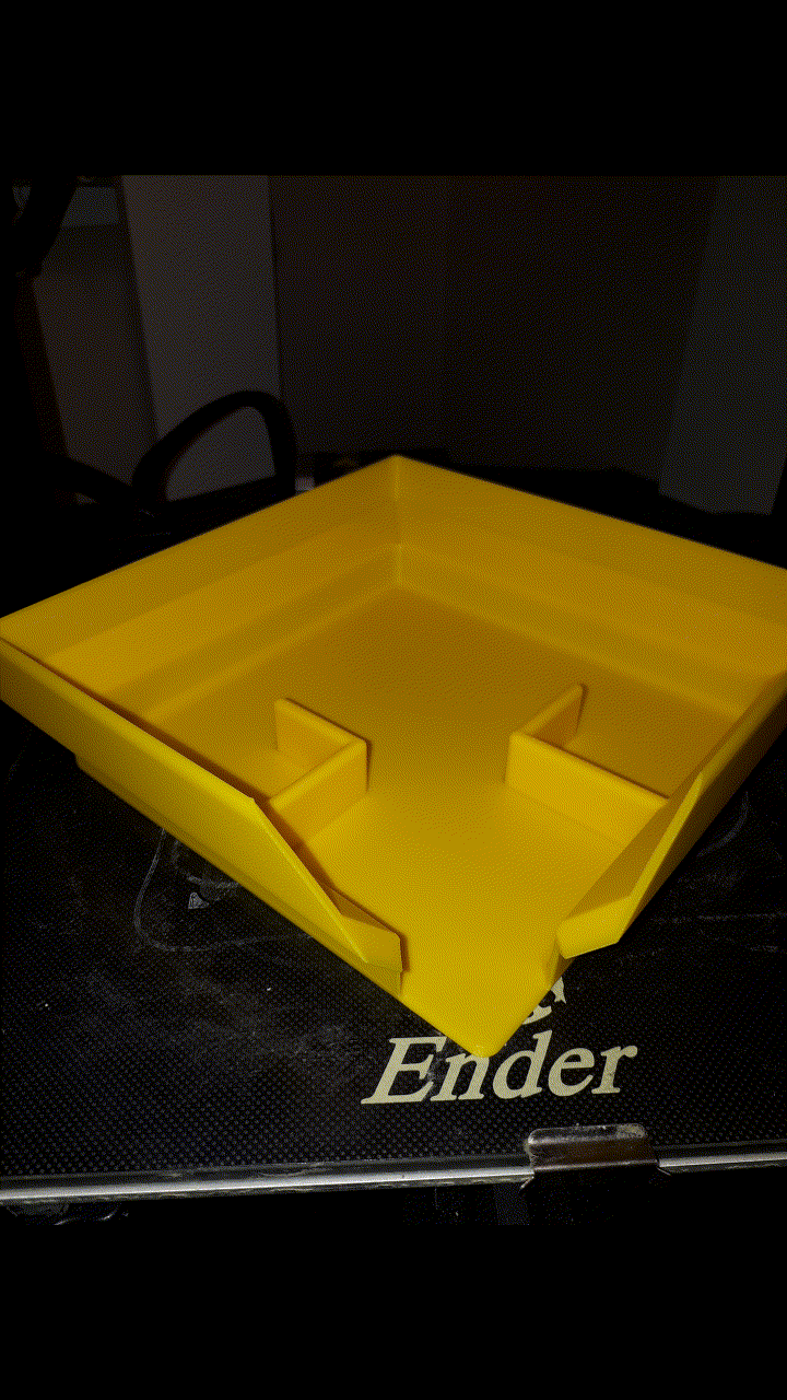 Miniatura 2 do modelo 3D Pourable and Stackable Sorting Tray