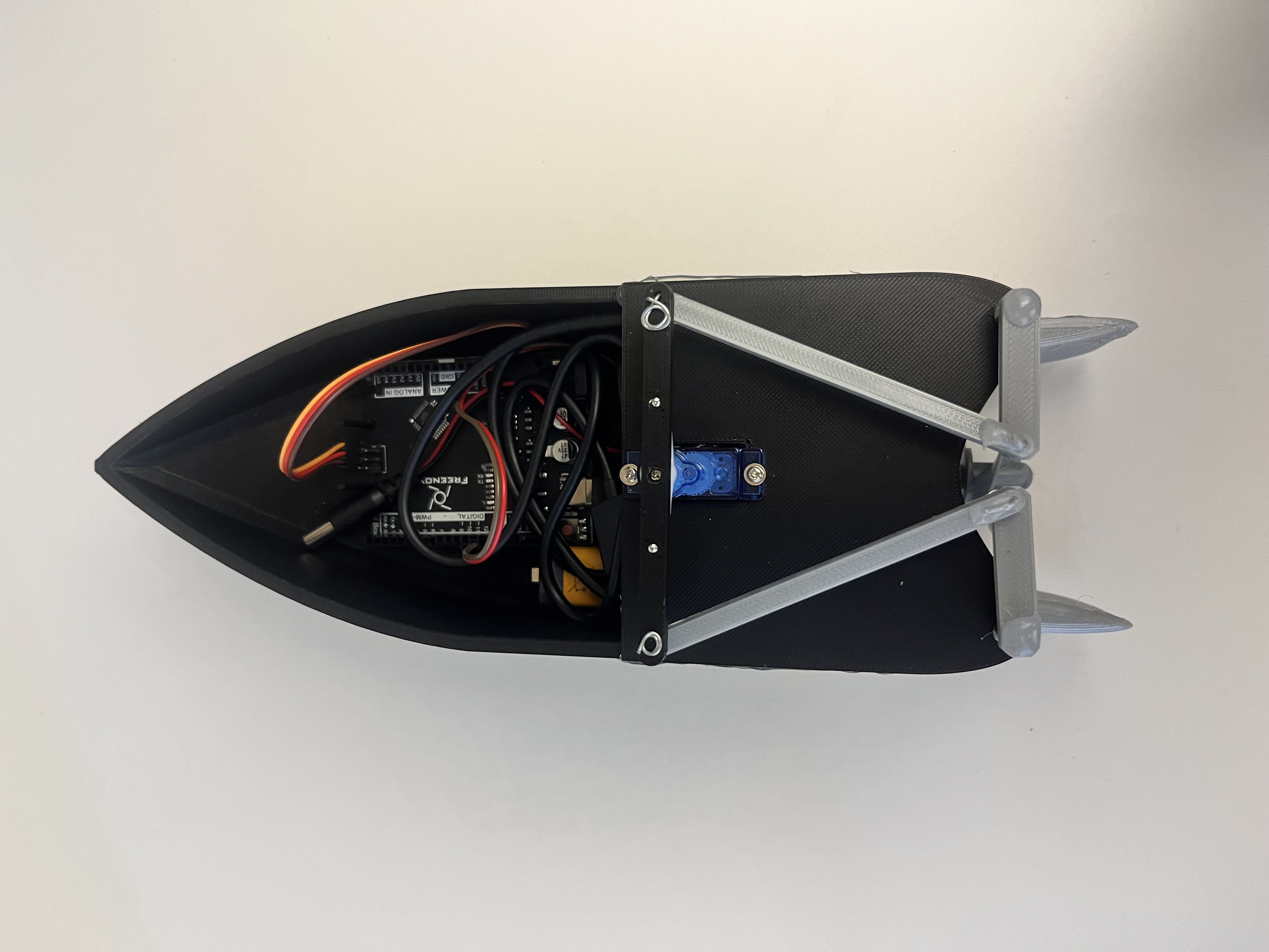 Arduino Project Motor Boat V3. by Shannon | Download free STL model ...