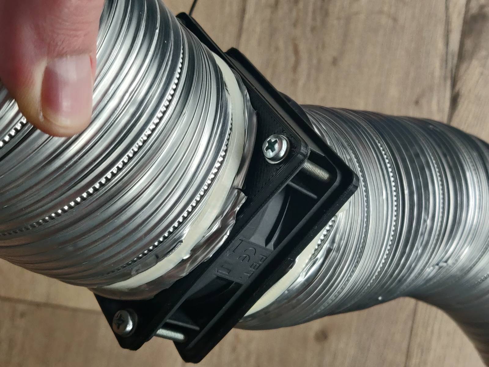 Saturn 4 Ultra S4U exhaust to vent pipe and pc-fan connectors