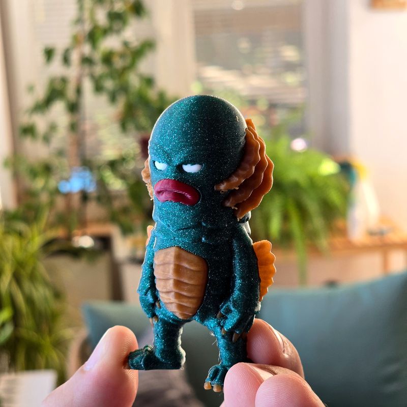 Mini Creature from the Black Lagoon by Wekster | Download STL model ...