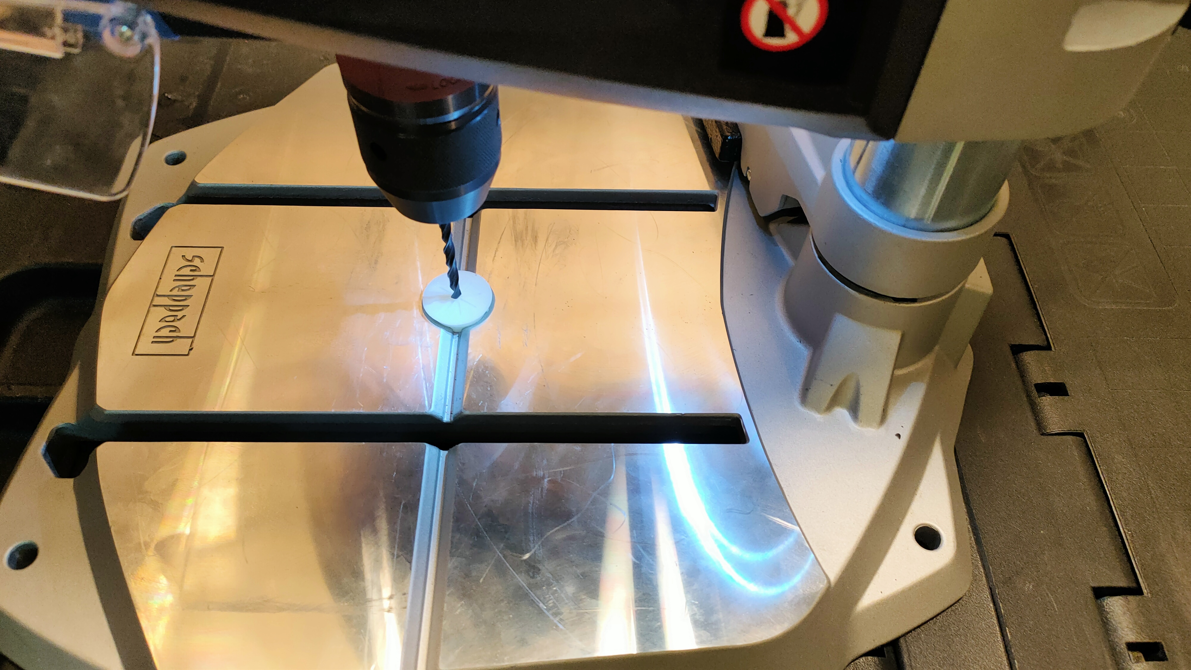 Centering JIG for Drill Press OpenScad Generator