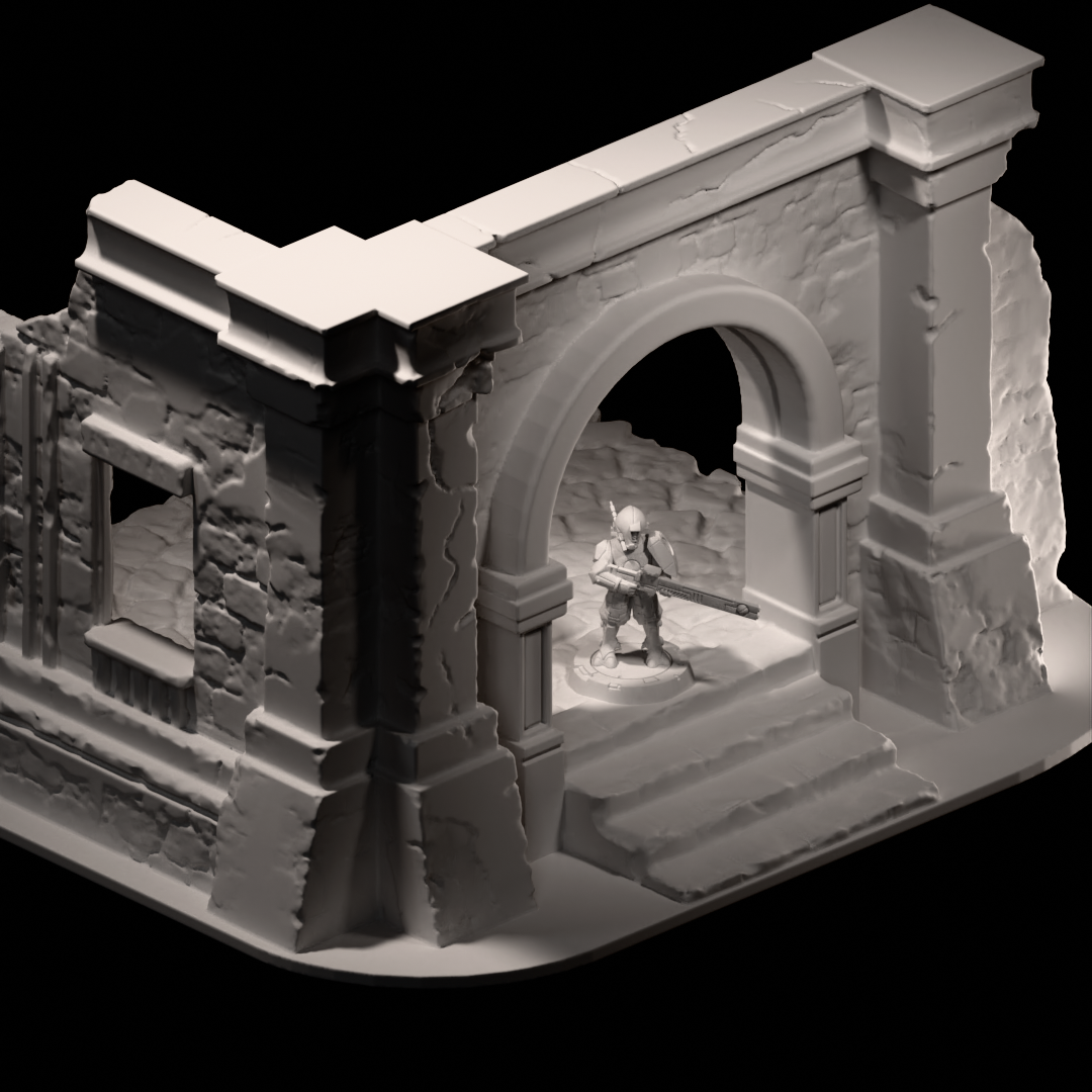 Gothic ruins for tabletop gaming