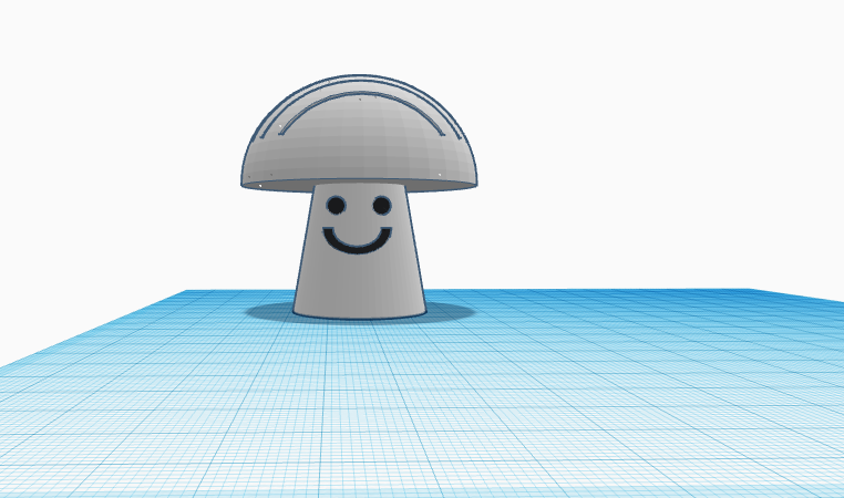 Cute Mushroom post it holder