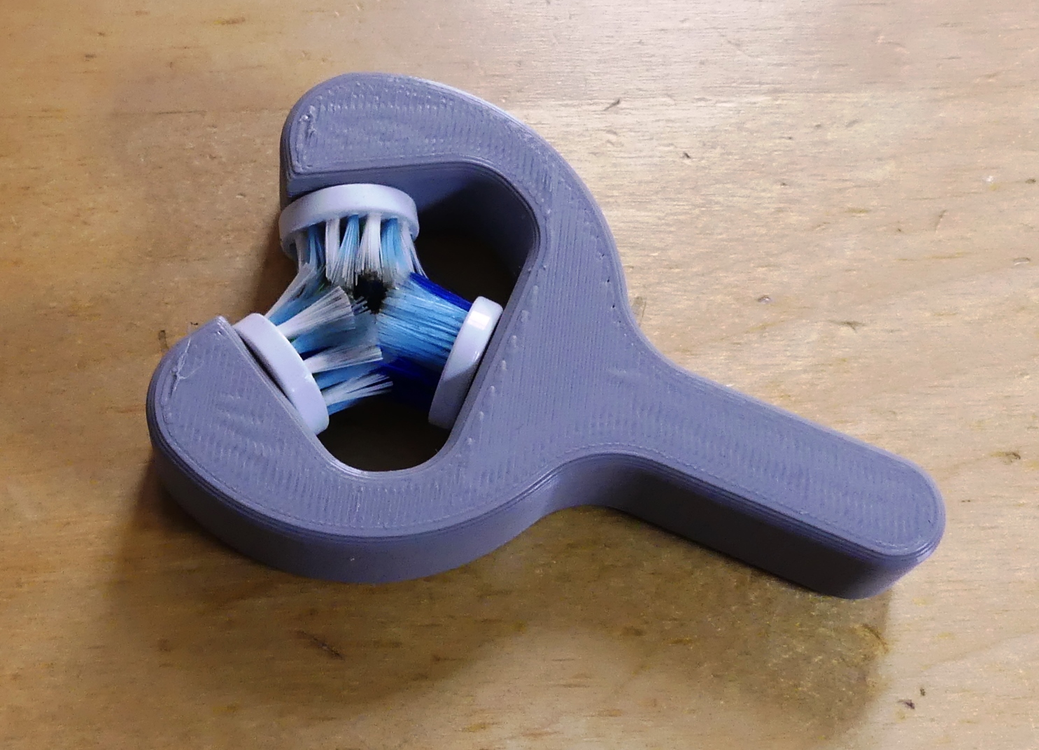 Brush for 3D-Printer Threaded Rods