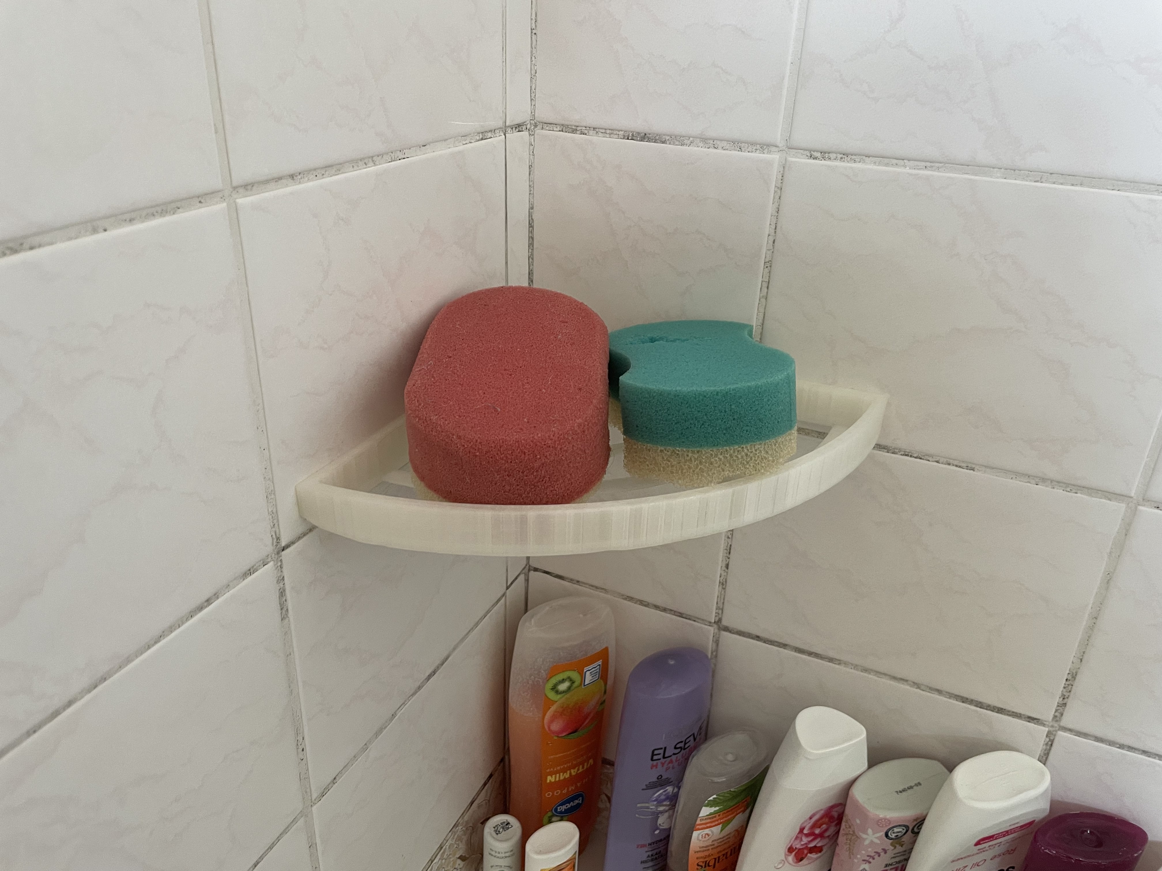 bathroom corner shelf (rohová polička do koupelny) #freecad