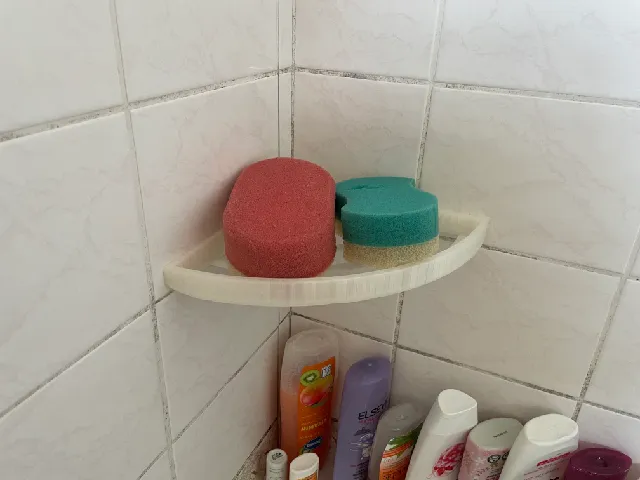 bathroom corner shelf (rohová polička do koupelny) #freecad