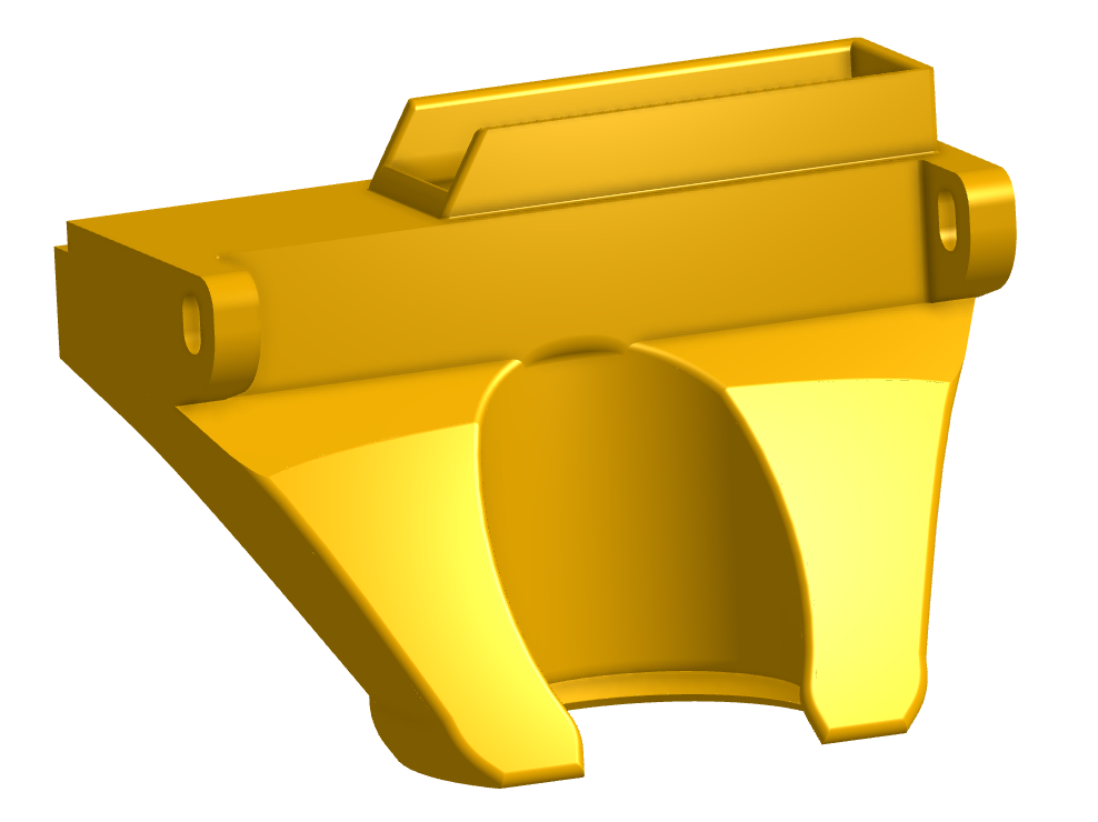 QIDI X Smart/Plus/Max 3 Part Cooling Fan Duct (Stock replacement)