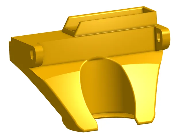 QIDI X Smart/Plus/Max 3 Part Cooling Fan Duct (Stock replacement)