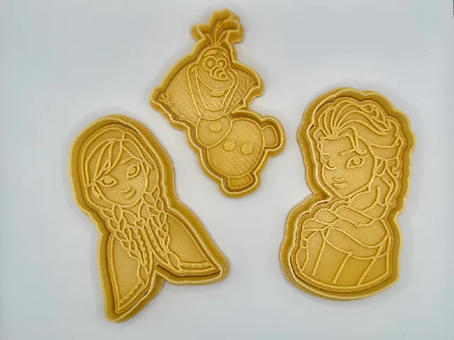 Frozen cookie cutter / stamp