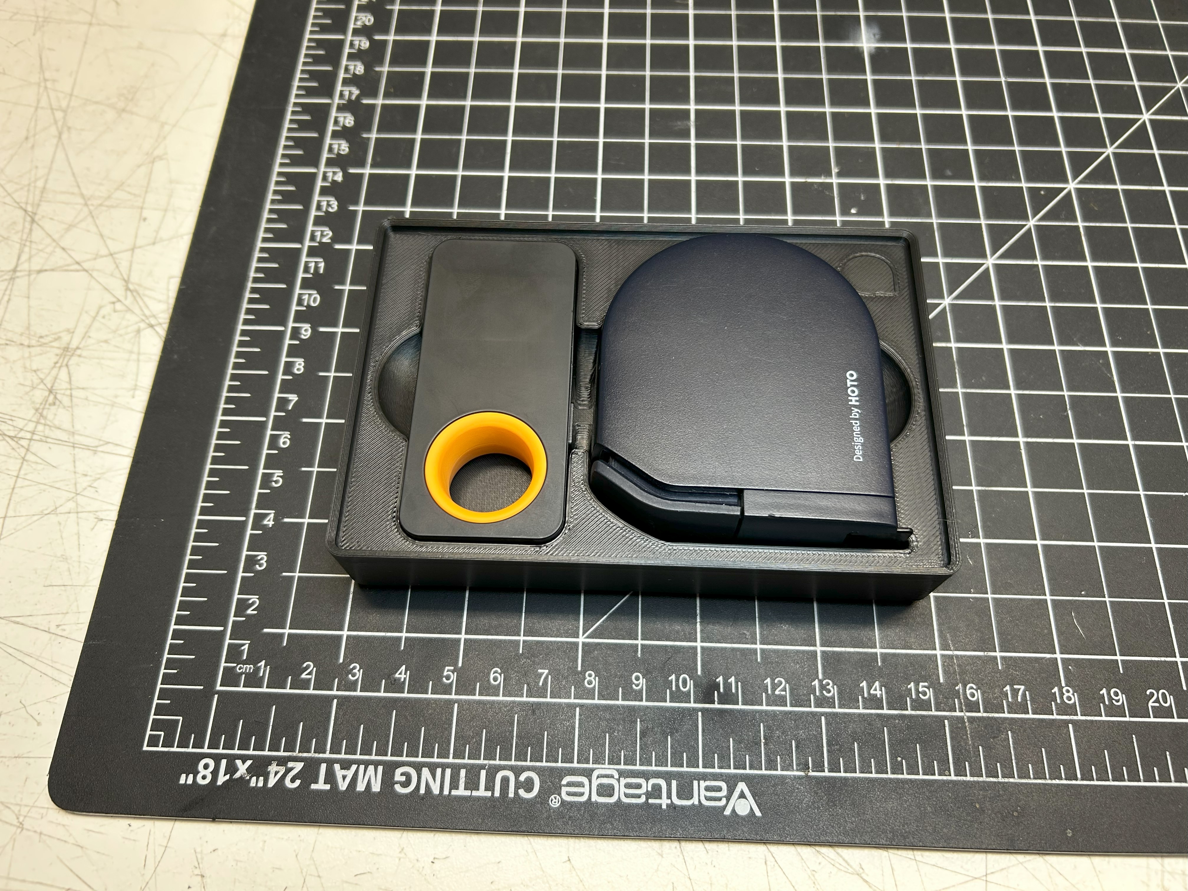 Gridfinity HOTO Laser and Tape Measure Bin