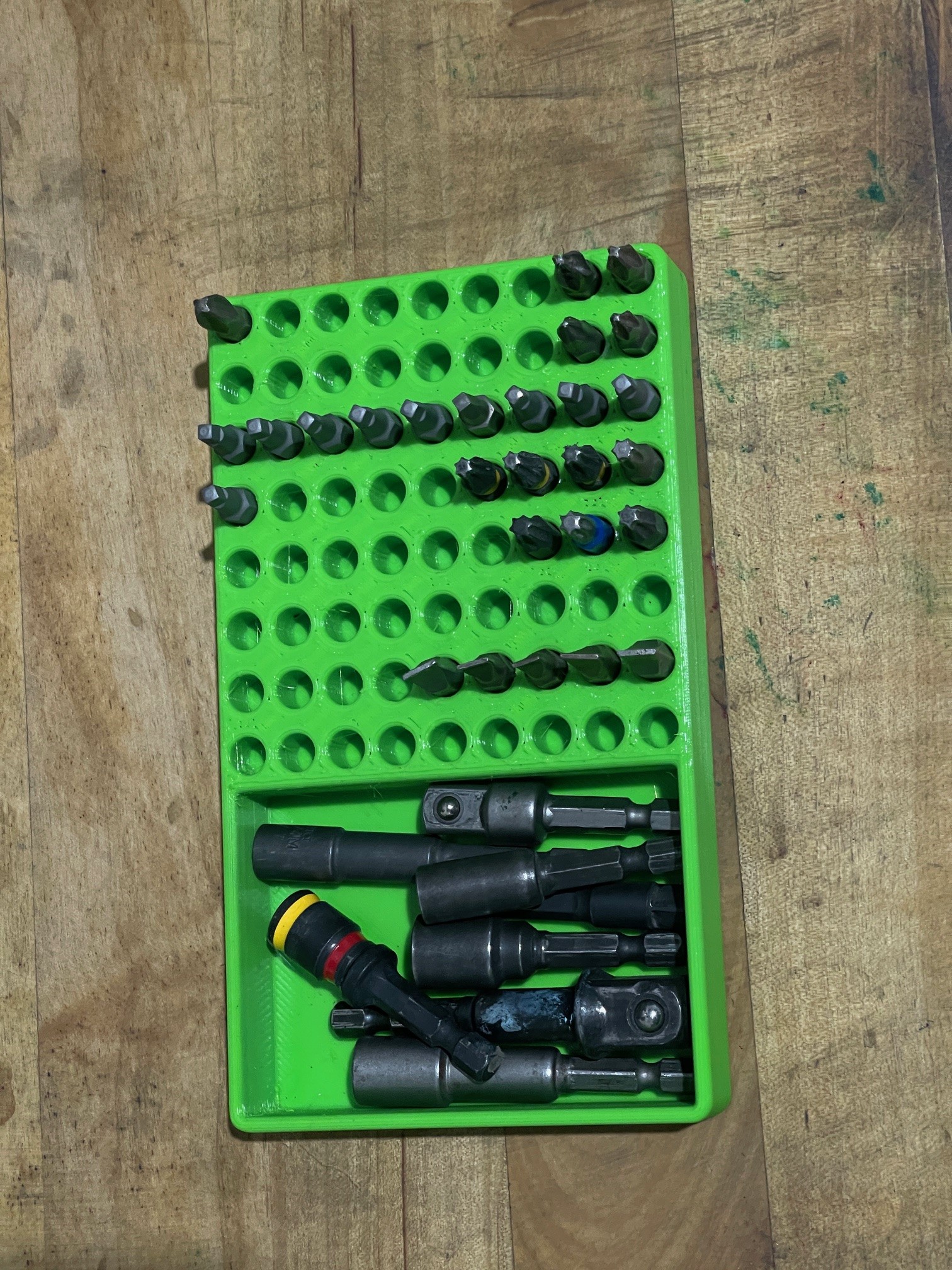 Miniatura 2 do modelo 3D Hex Bit Tray