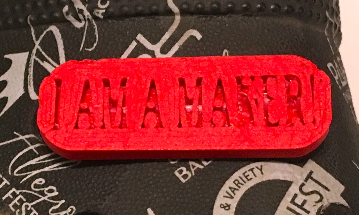 I'm a Maker- Shoe Charm — miniatura 3