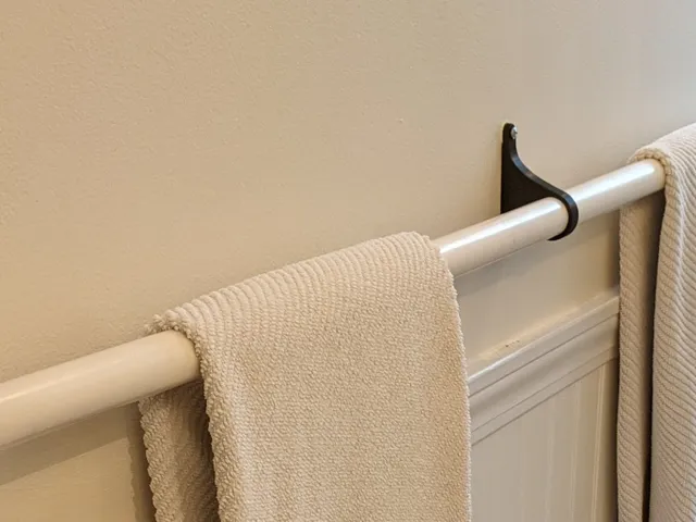 Towel Rack - 1" OD PVC Pipe