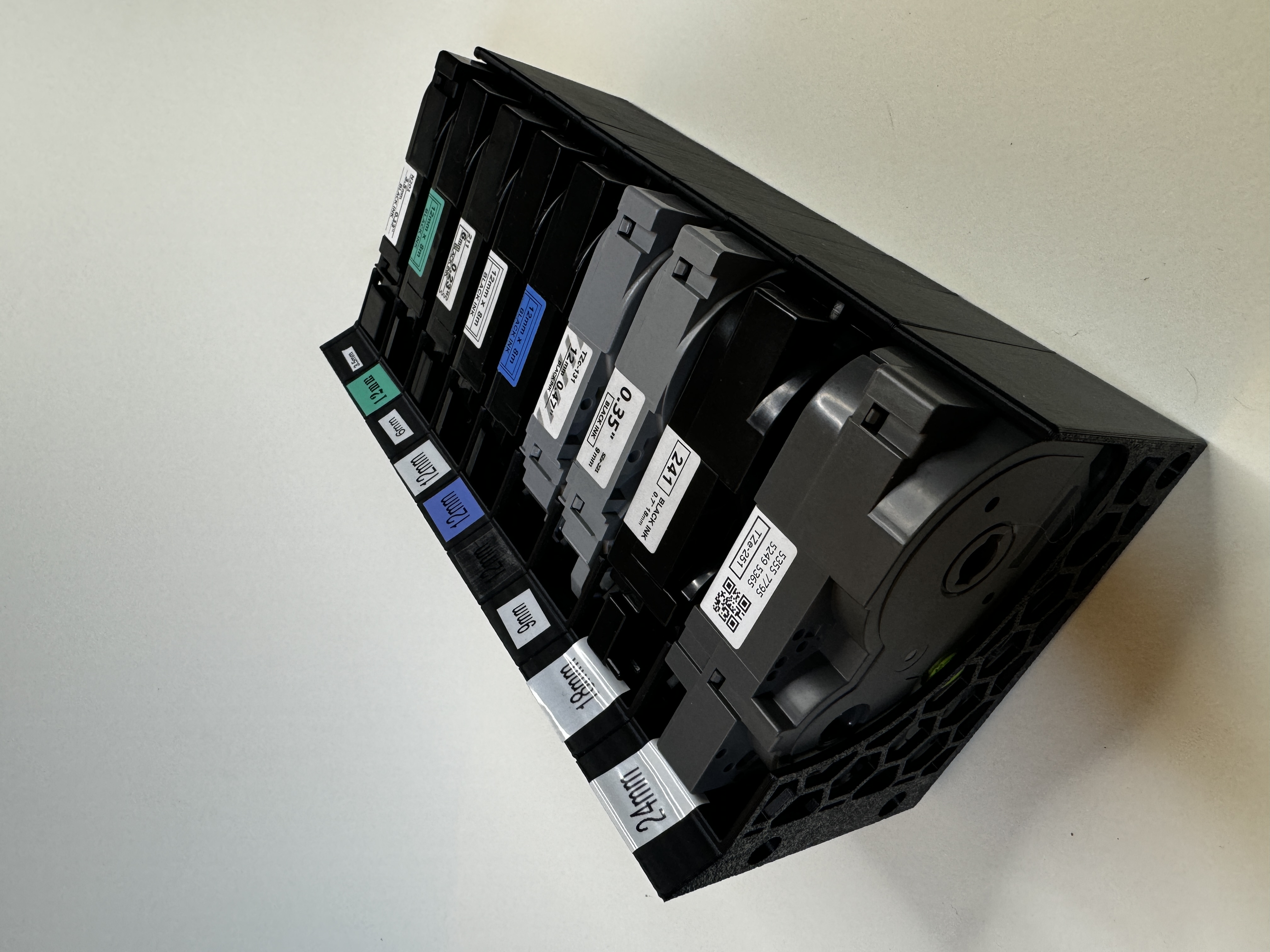 Brother P-Touch TZe Label Tapes Modular Organizer