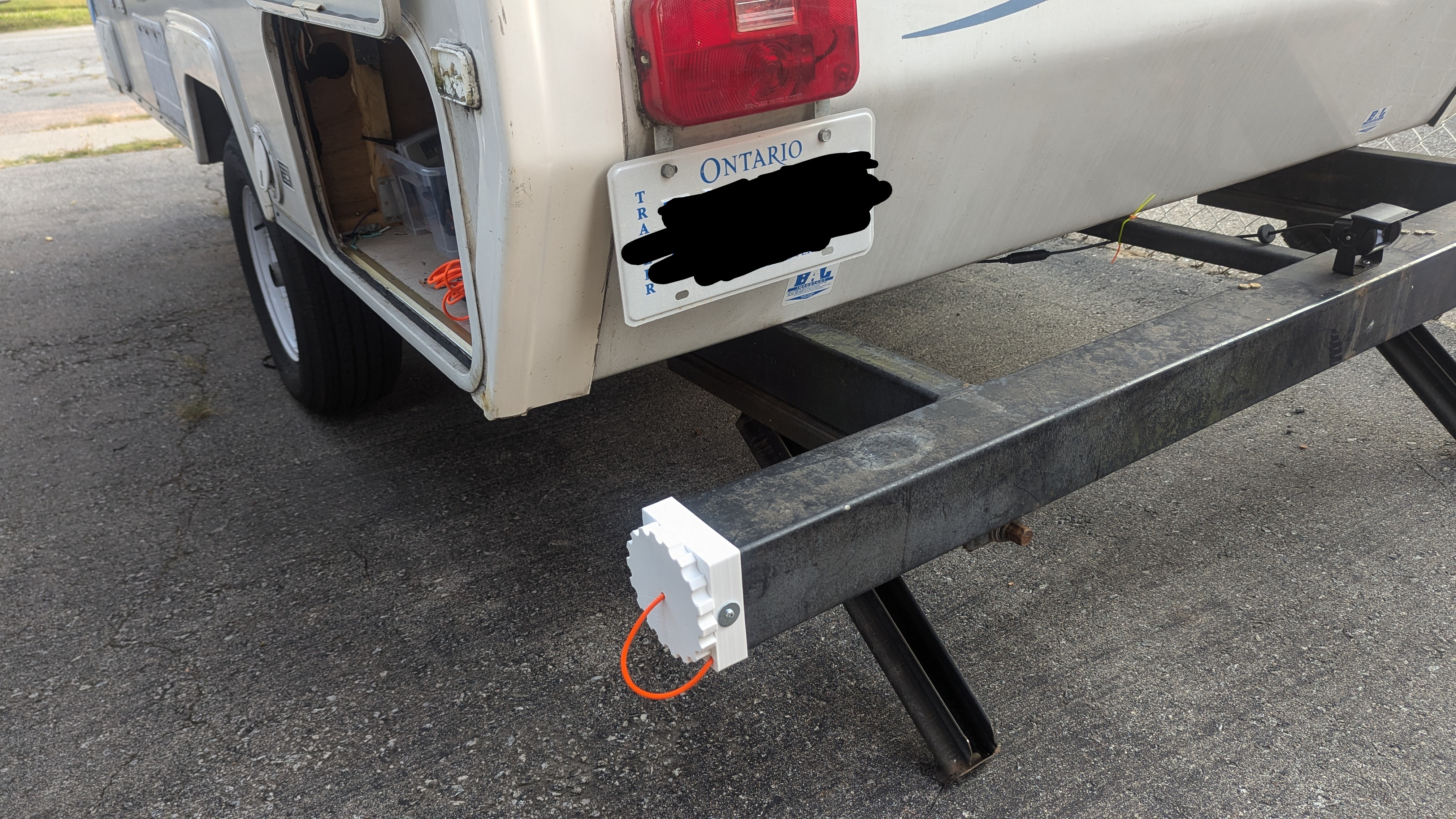 RV/Caravan Bumper Cover Screw Cap (Square profile tube) — miniatura 4