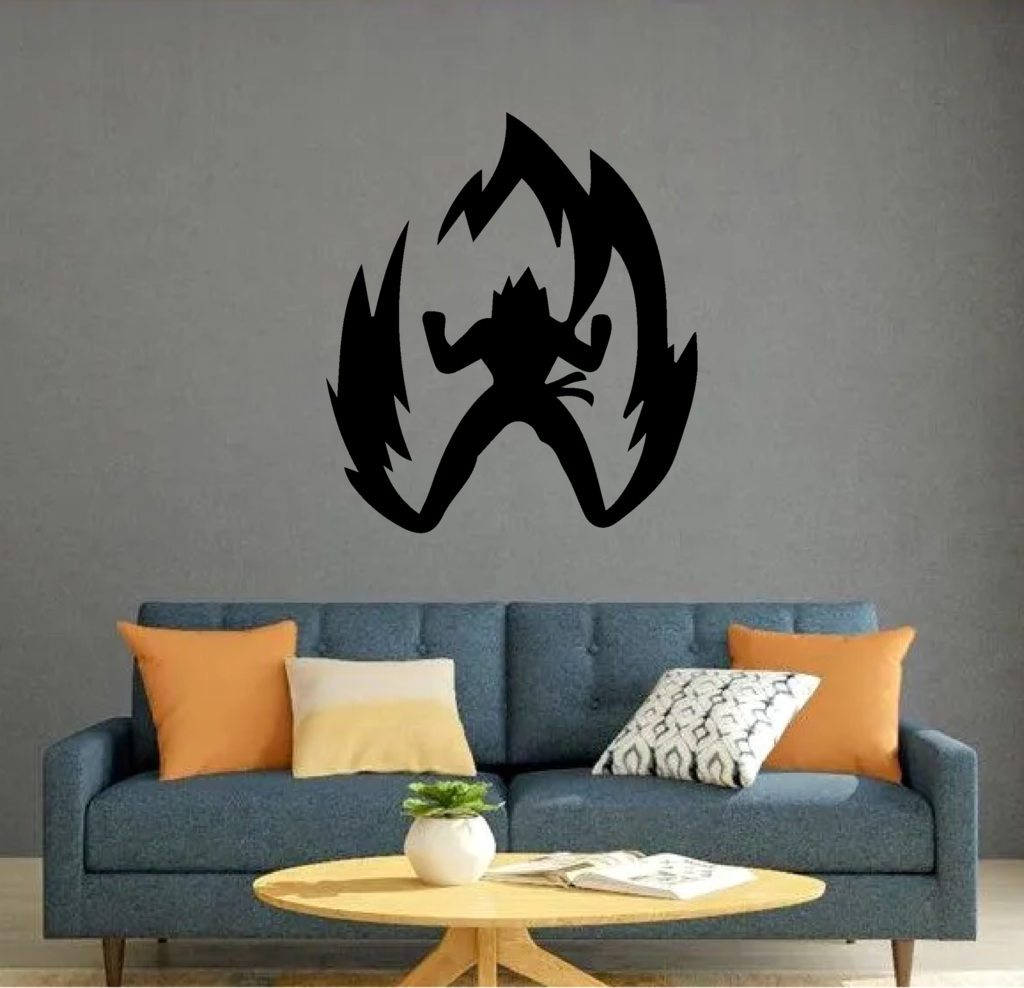 Goku Art Print, DBZ Wall Decoration, Art Prints, DragonBall Z
