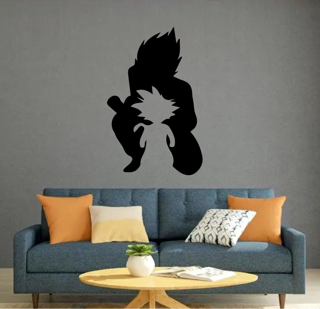 Goku Art Print, DBZ Wall Decoration, Art Prints, DragonBall Z