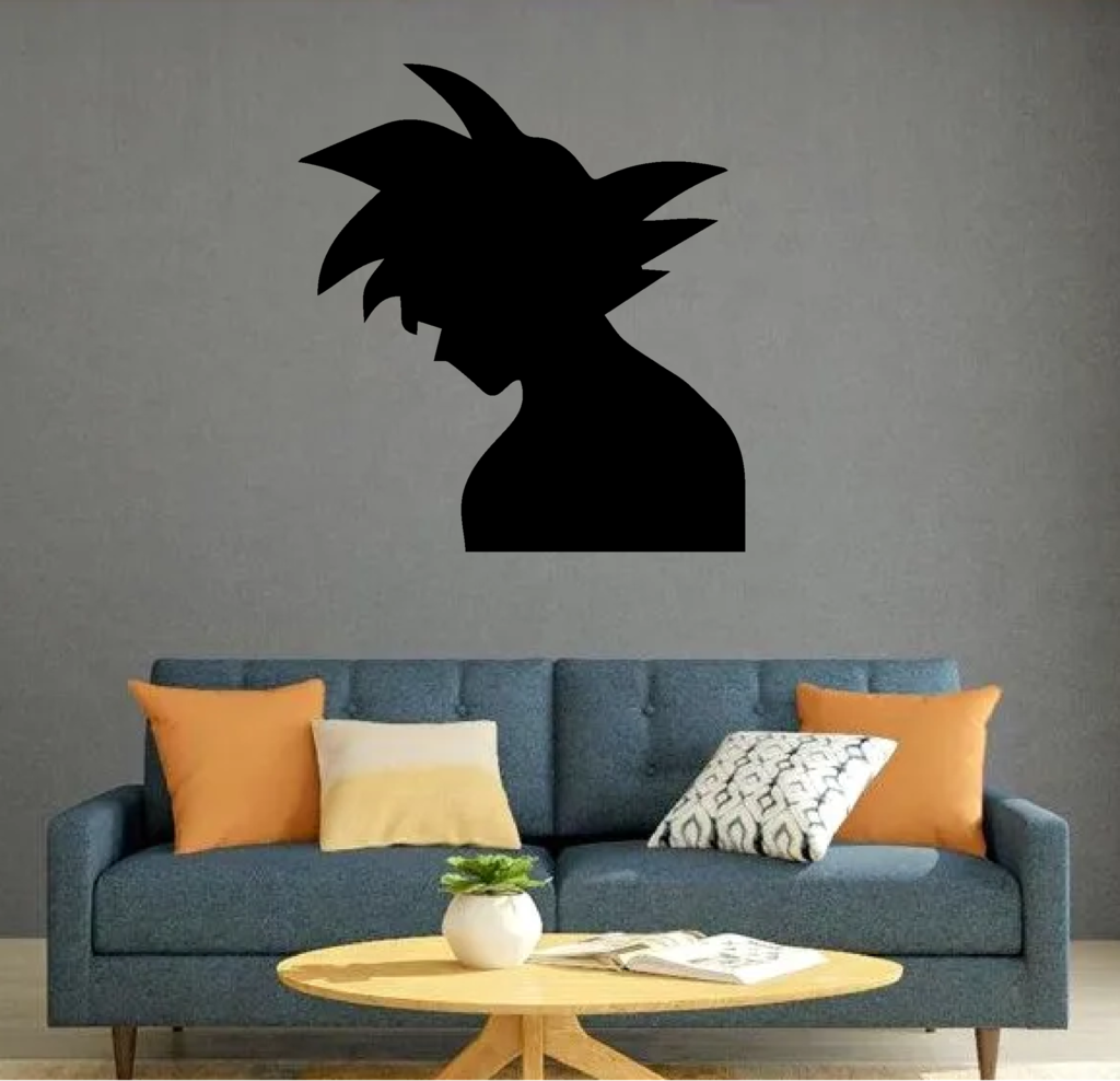 Goku Art Print, DBZ Wall Decoration, Art Prints, DragonBall Z