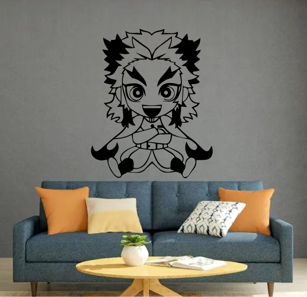 Demon Slayer Kyojuro Rengoku Decoration Classroom Office Supplies | Anime Gifts and Collectibles