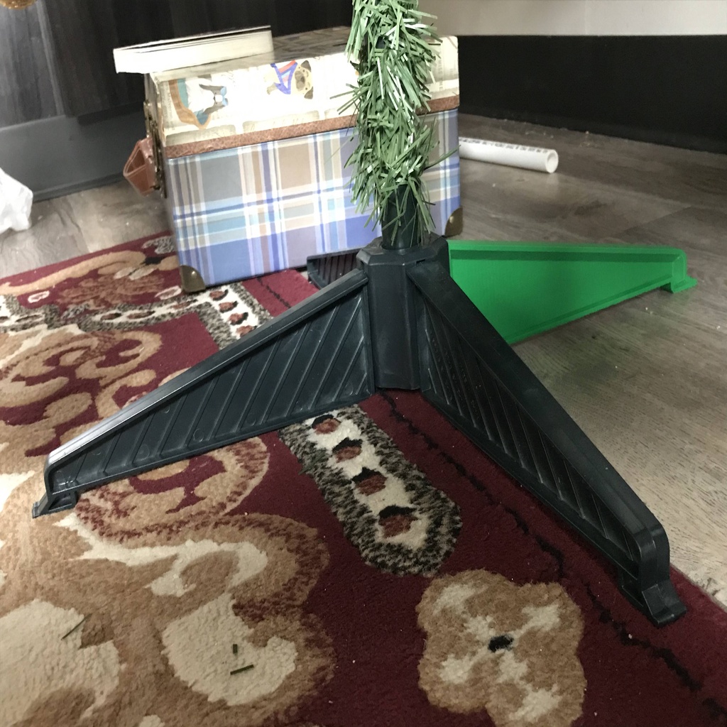 Christmas Tree Leg by jhwblender Download free STL model