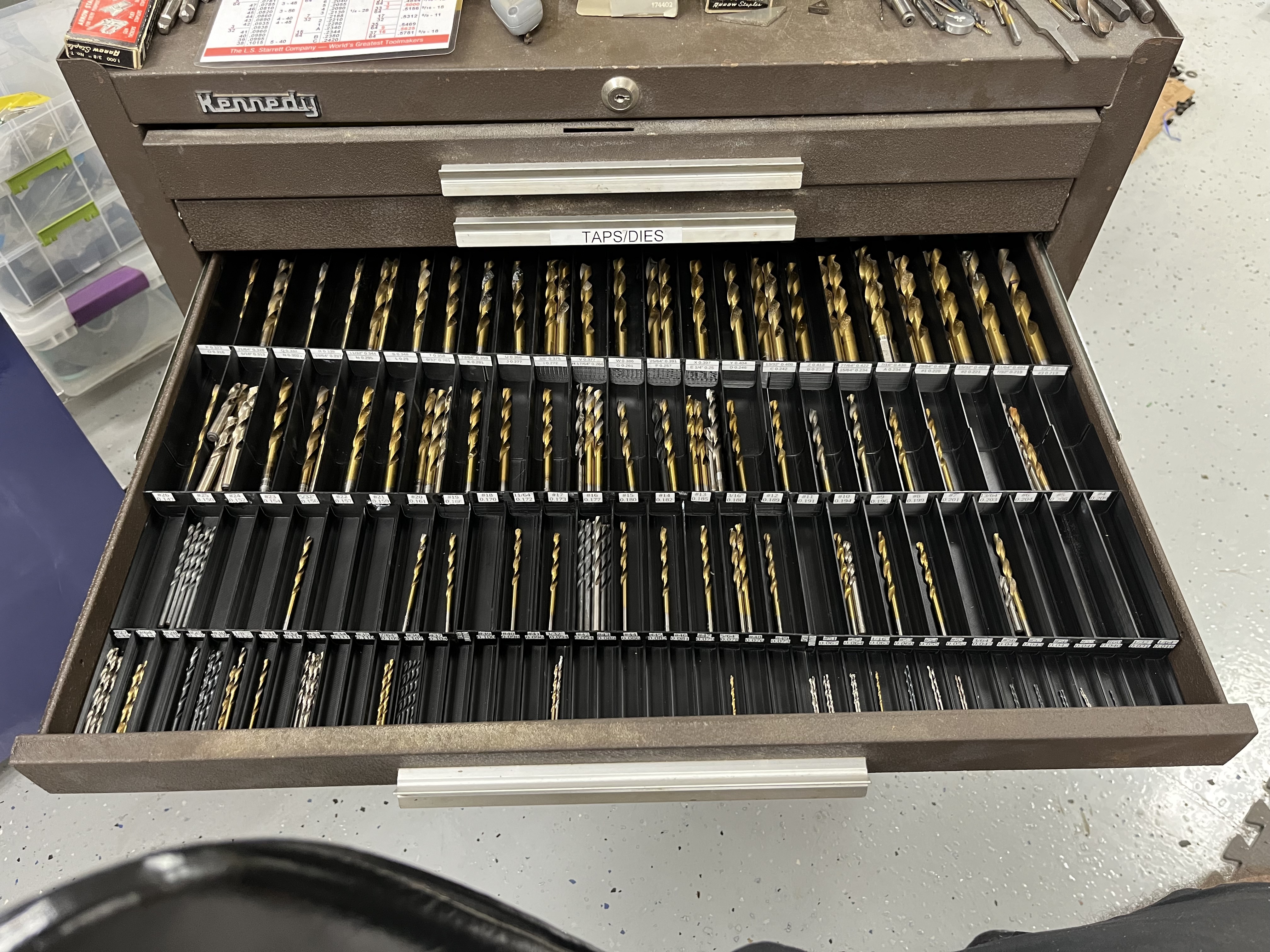 Combined Drawer Drill Index