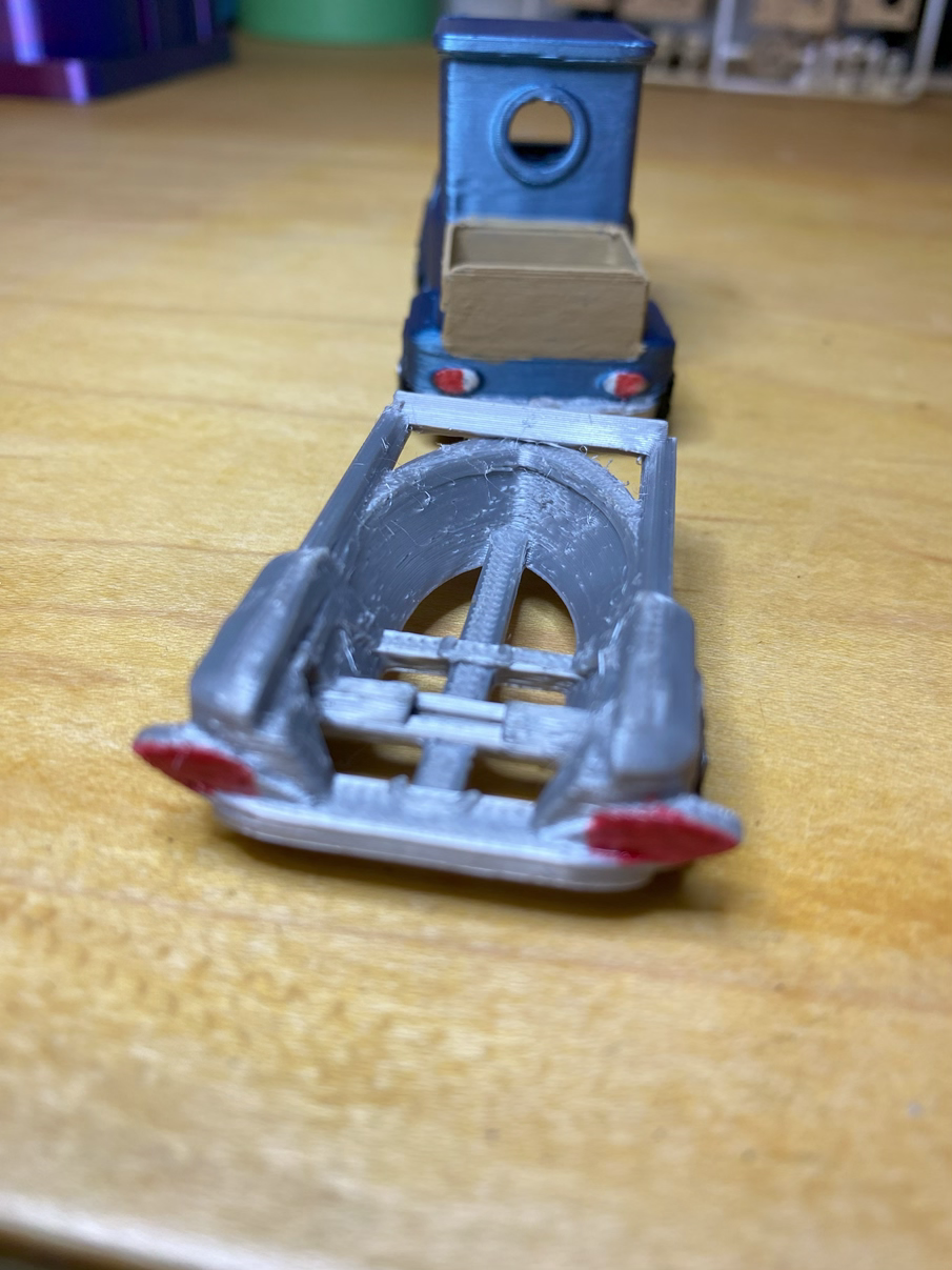 Miniatura 5 do modelo 3D Benchy Pickup & Trailer