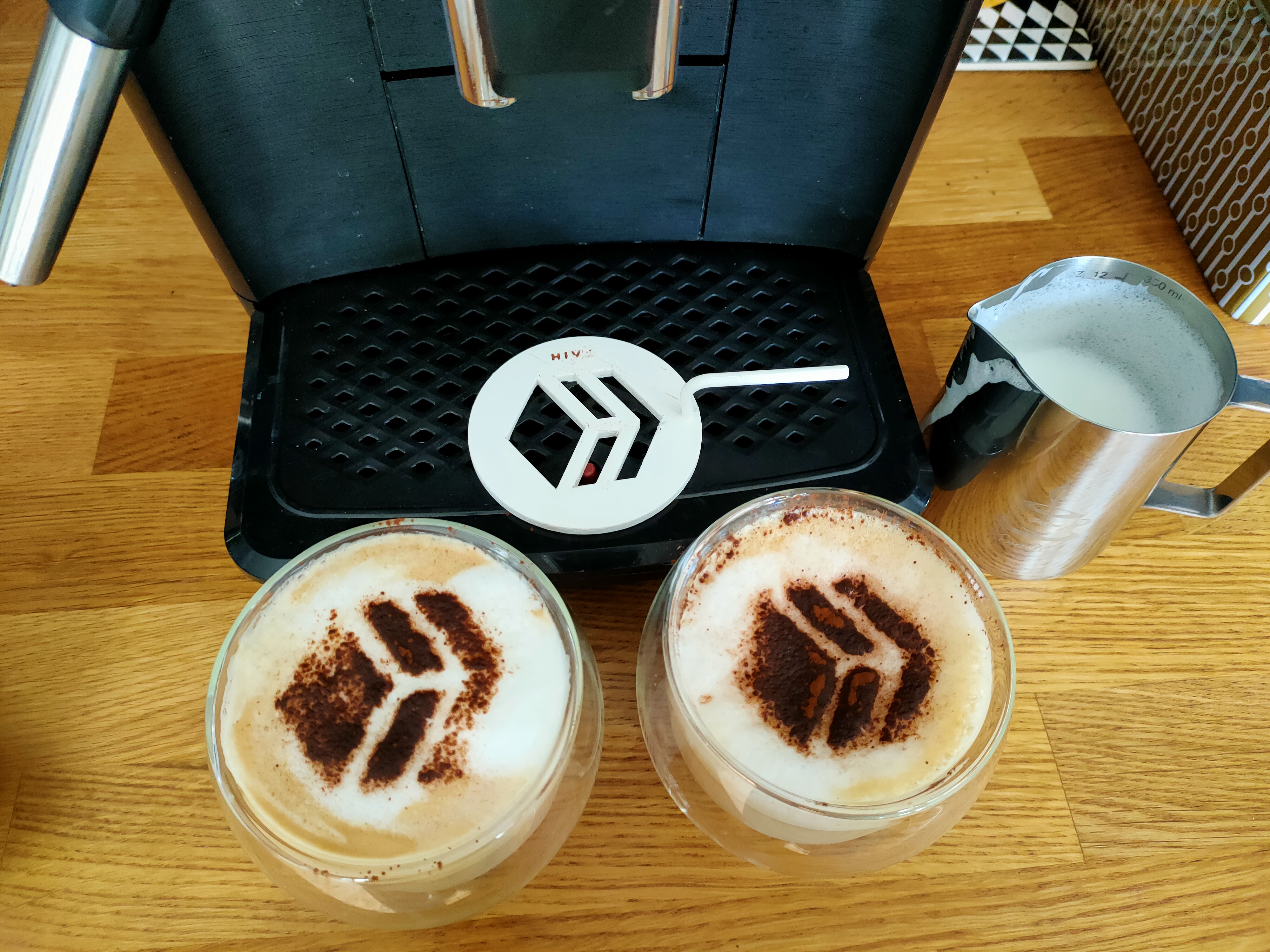 Coffee Stencil HIVE