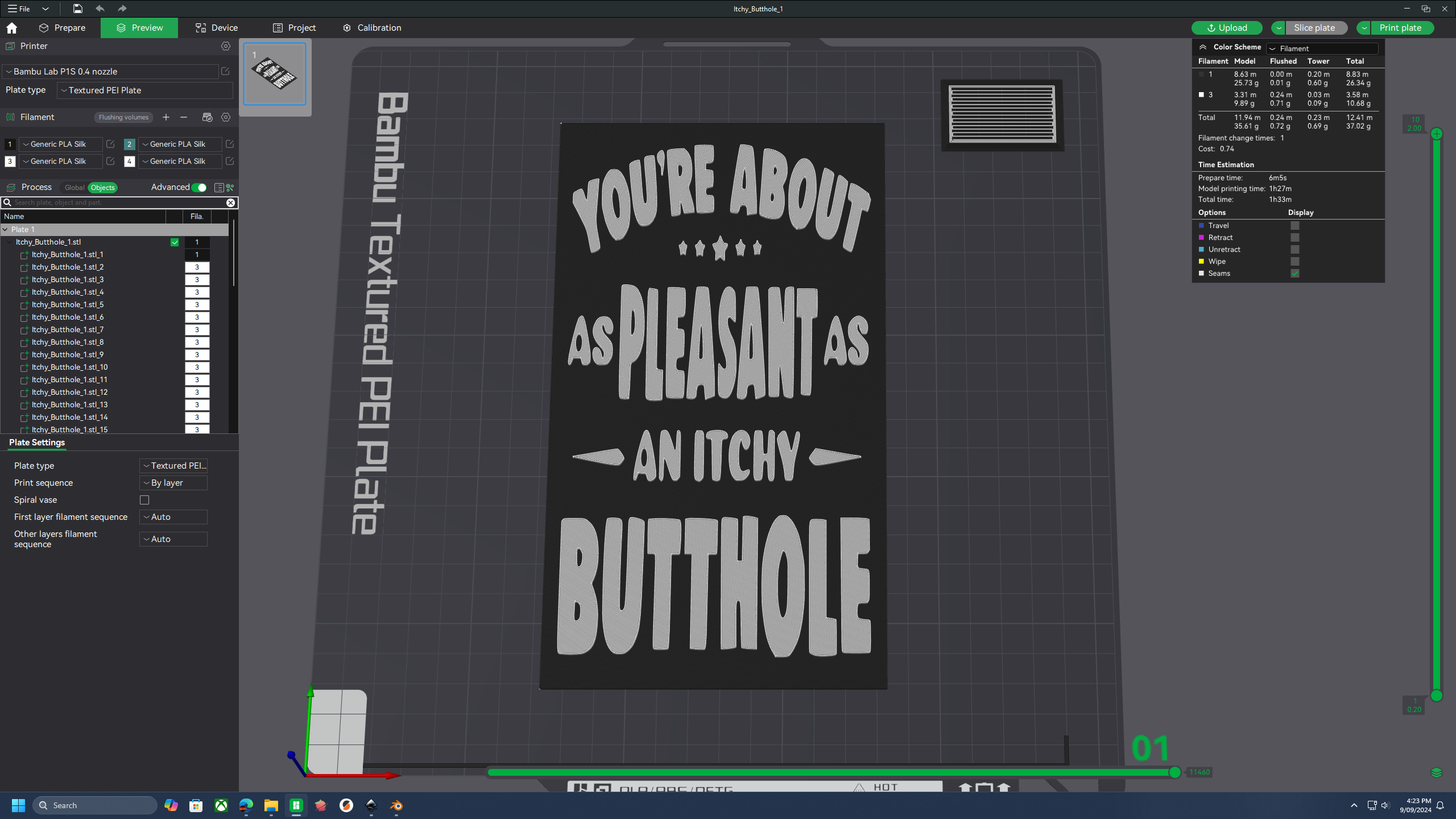 You're about as pleasant as an Itchy Butthole — miniatura 2