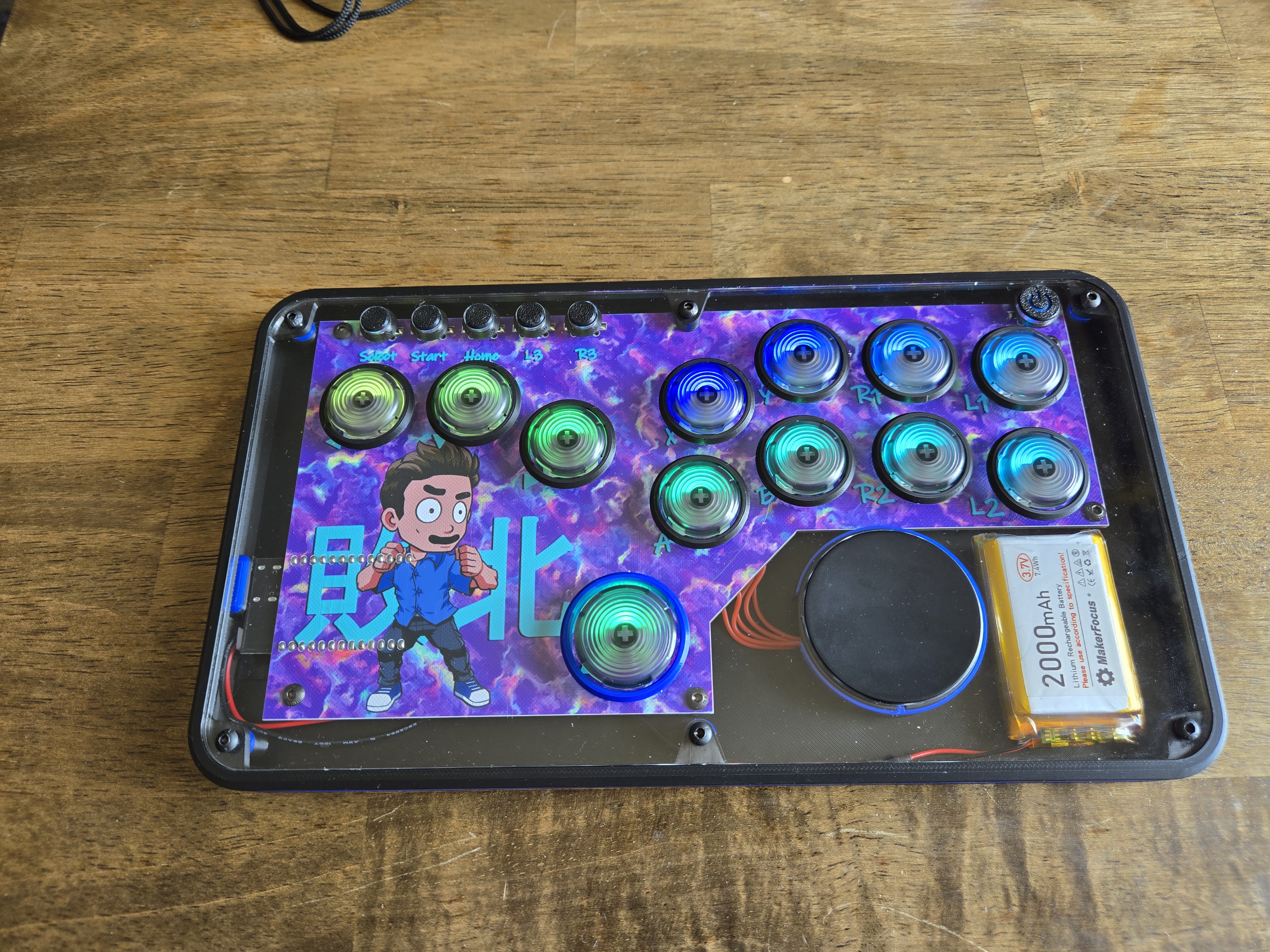ESP32 Fightware with a Trackpad