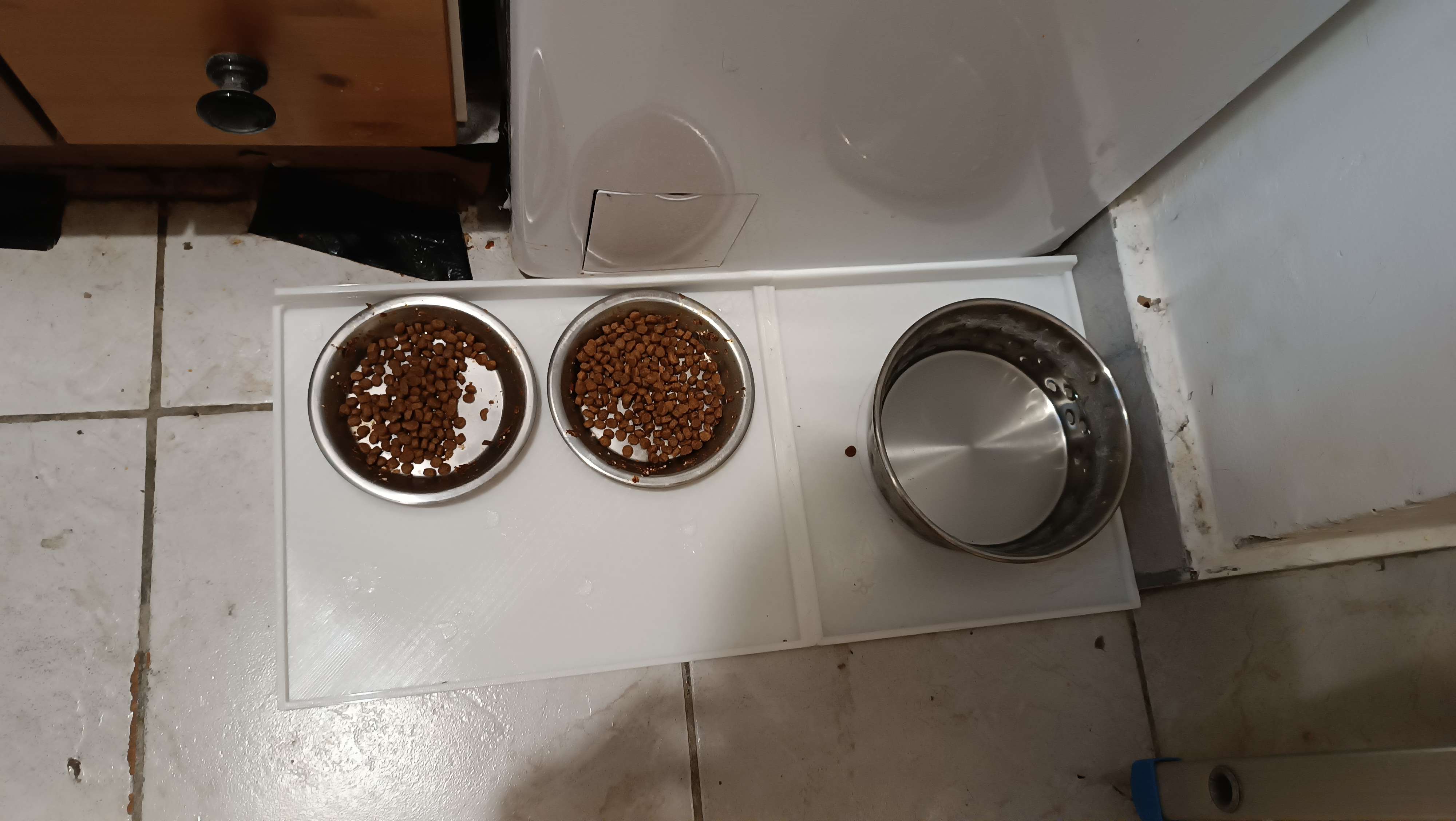Cat feeding mat for 2 cats (TPU)