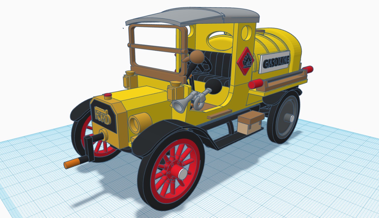 Ford-Model T Oiltruck 1927 Designer Ed van der Heijden — thumbnail 16