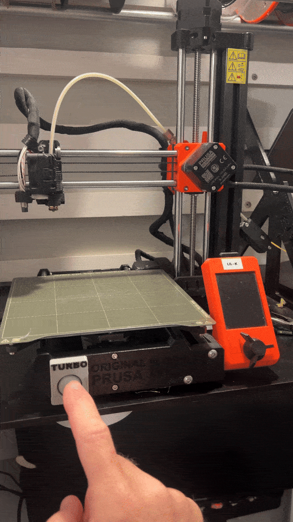 Prusa MINI Turbo Button