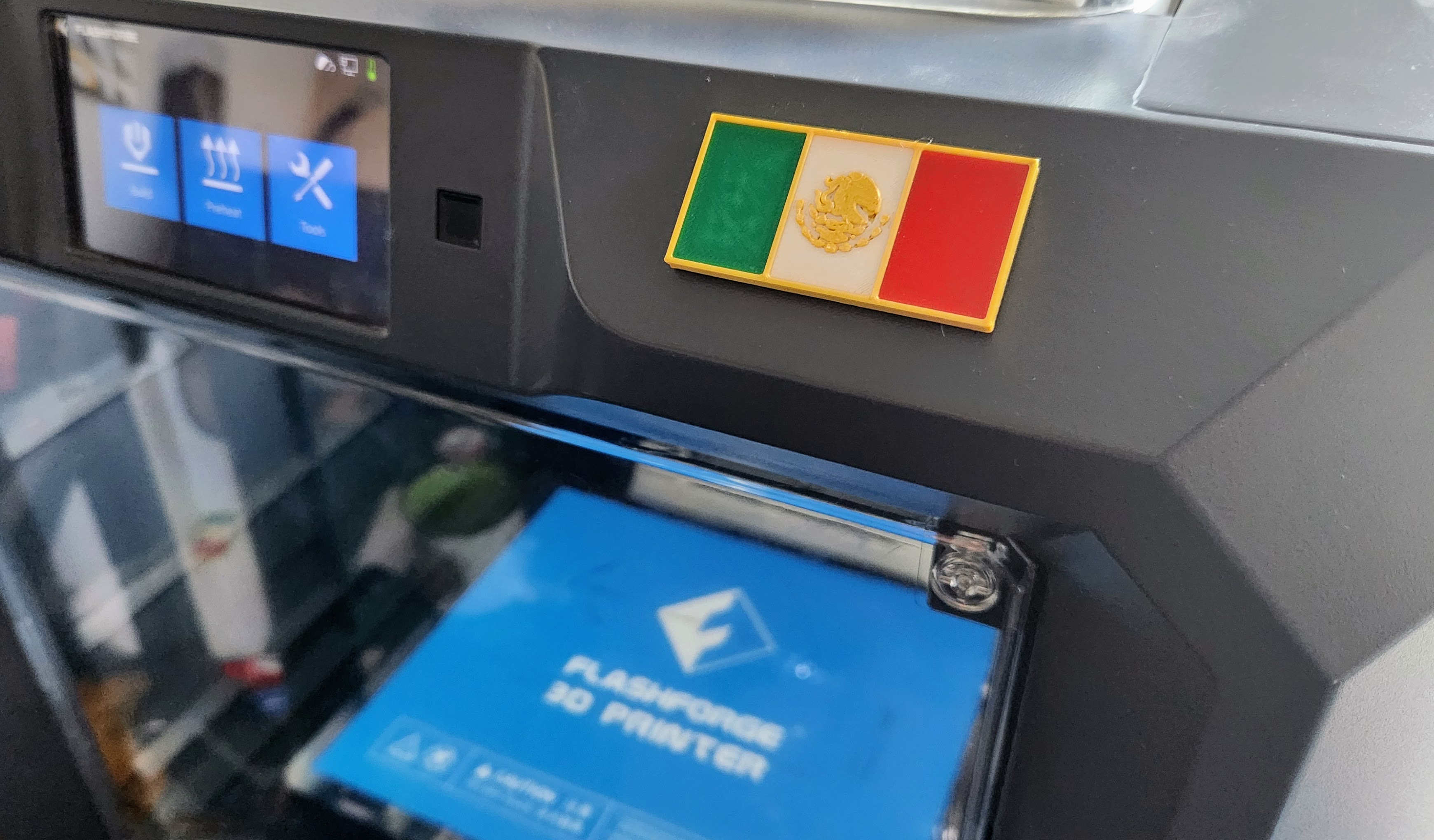 Bandera de México - imán - Mexican Flag Magnet - Bandera mexicana