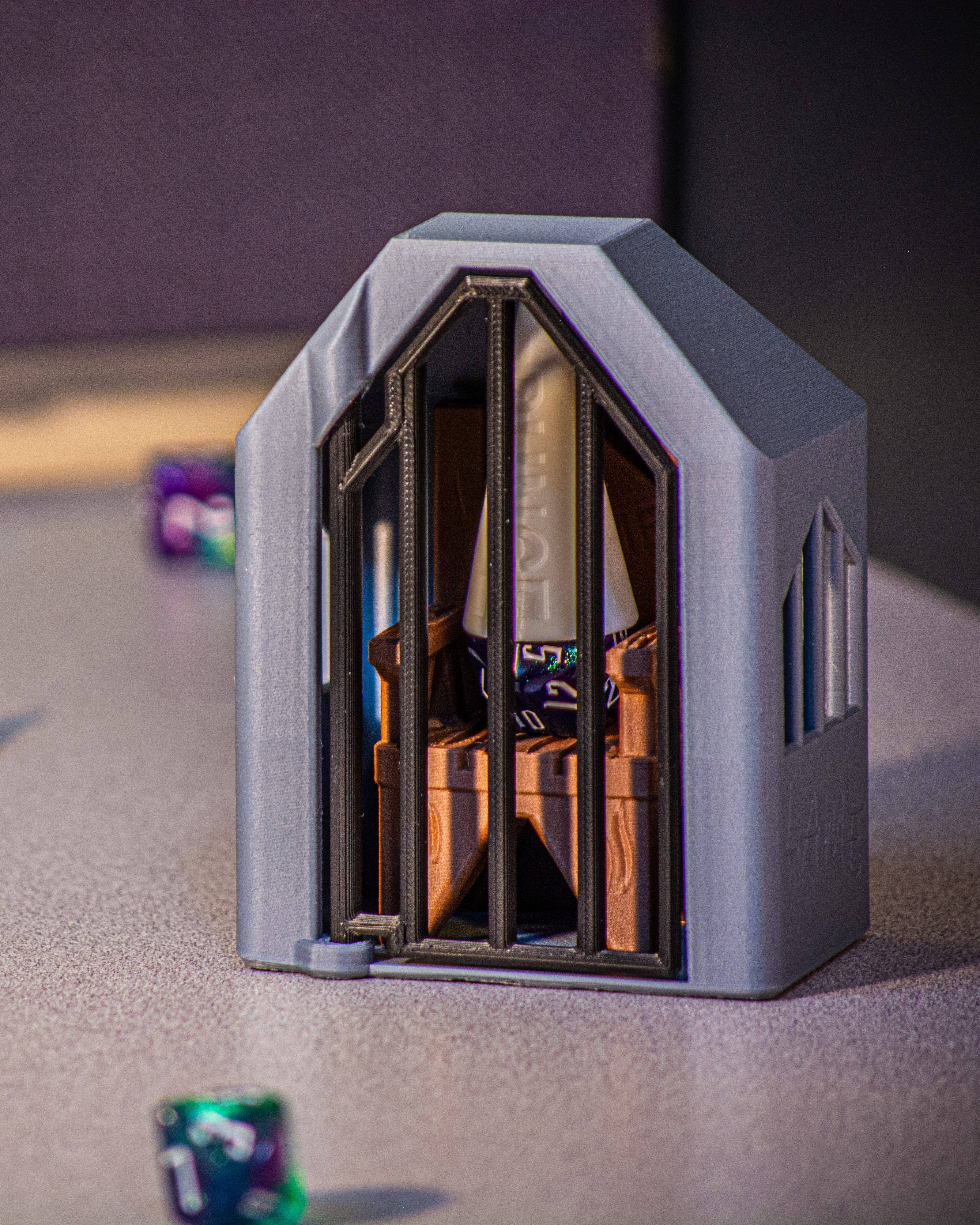 Miniatura 6 do modelo 3D Dice Jail