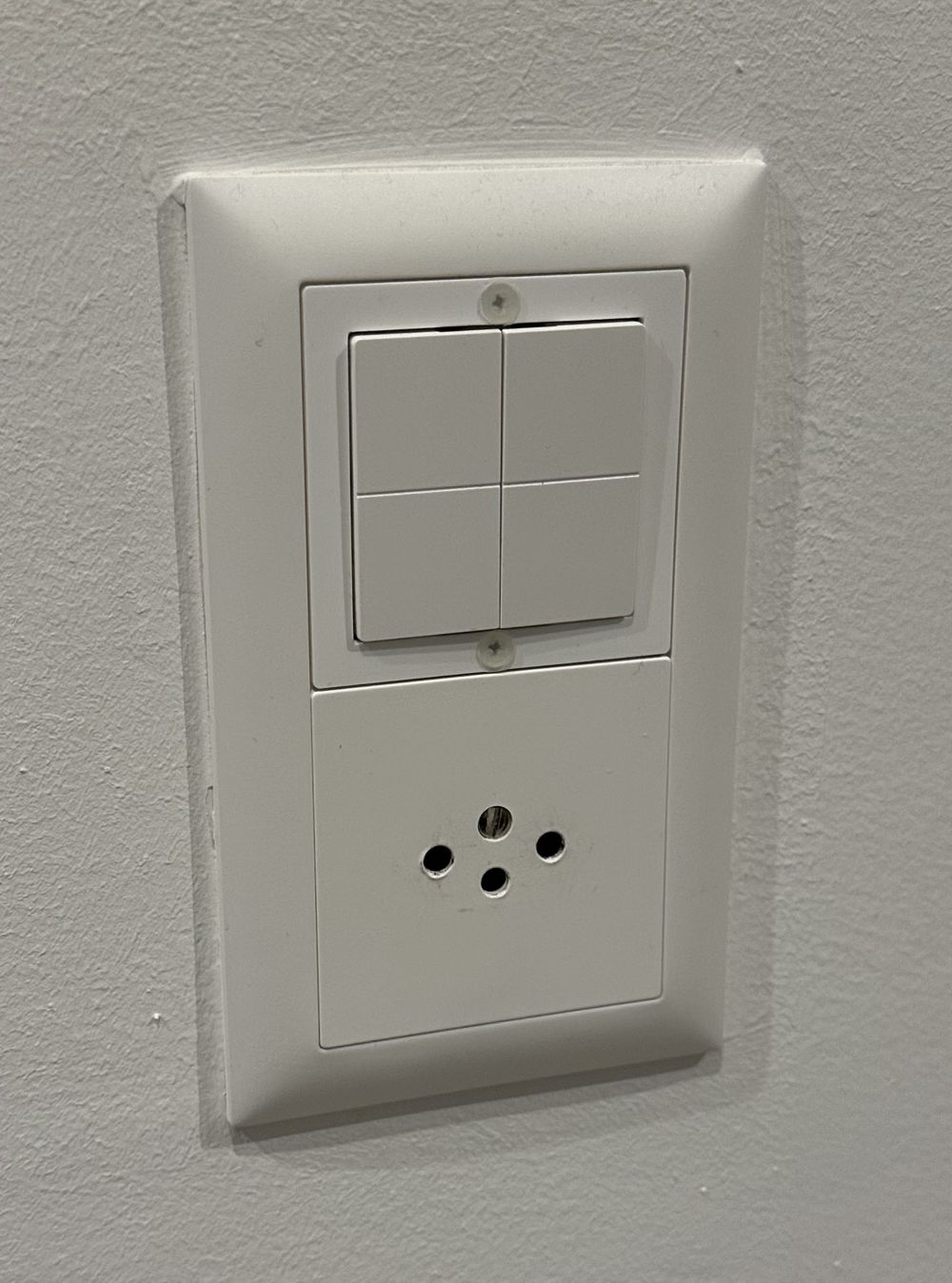 Shelly blu Wall Switch 4 Frame