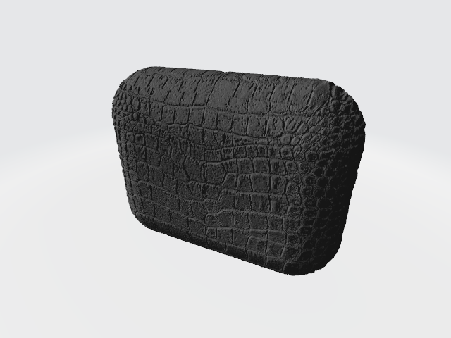 Airpods PRO 2nd gen CASE with crocodile skin texture