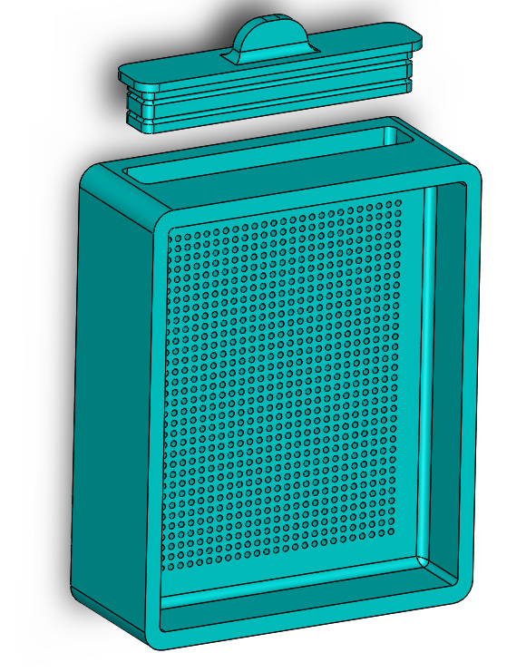 Simplified Bambulab HEPA & Carbon Filter