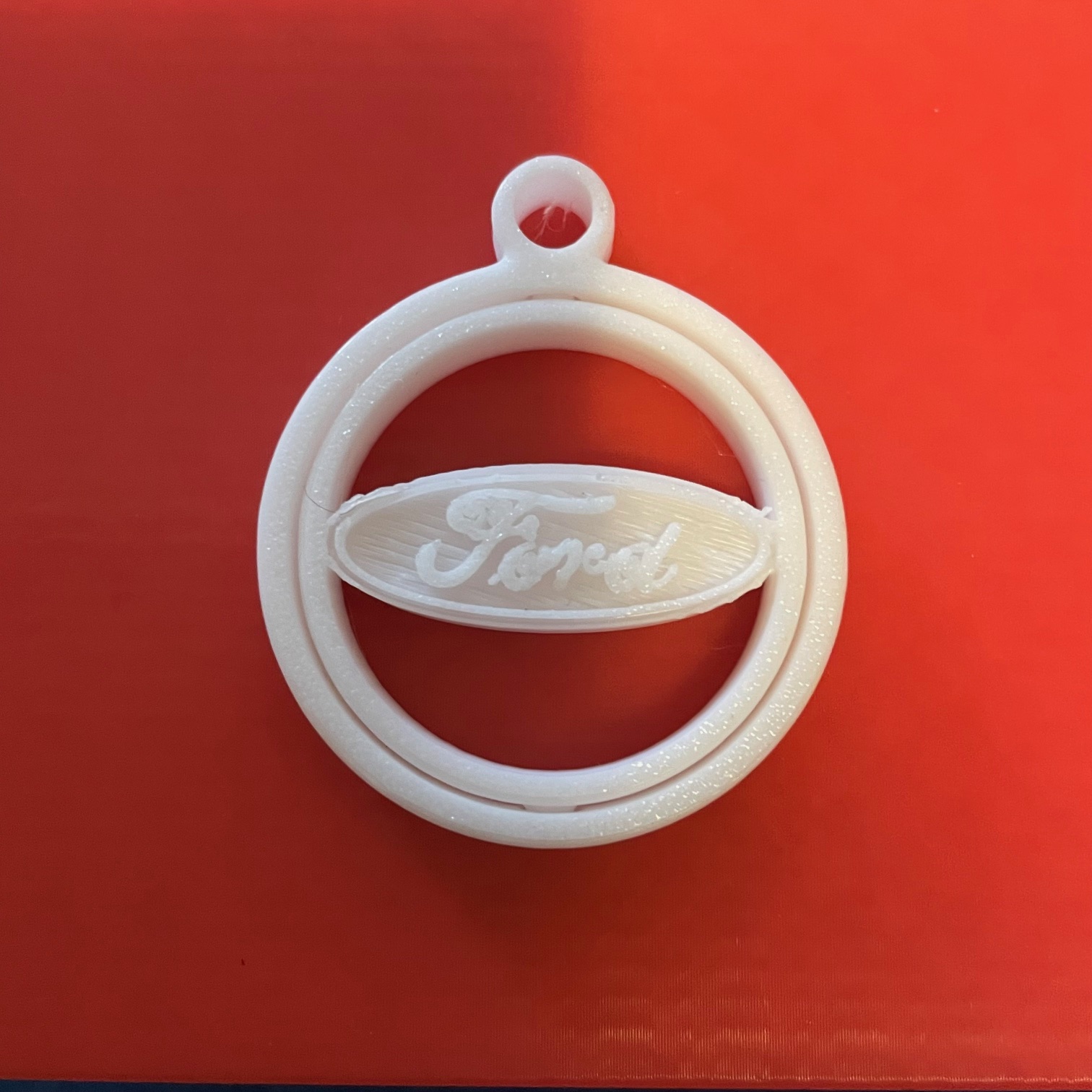 New version - Rotating FORD keychain