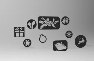 Stencils - Xmas Collection