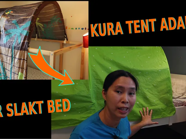 Ikea hack: KURA bed tent adapter for SLAKT bed