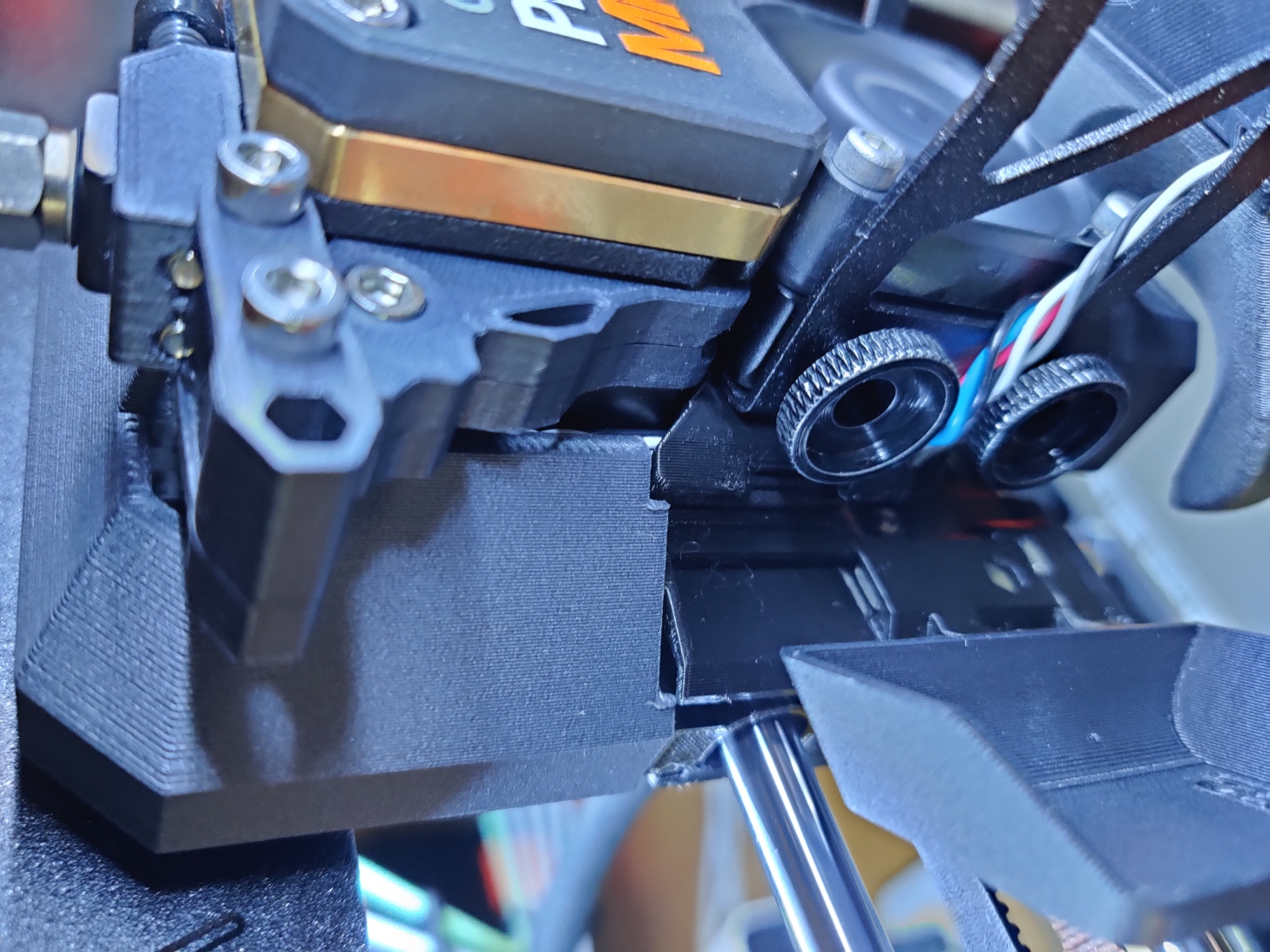 Modified MK4S/MK3.9S Nextruder back cover